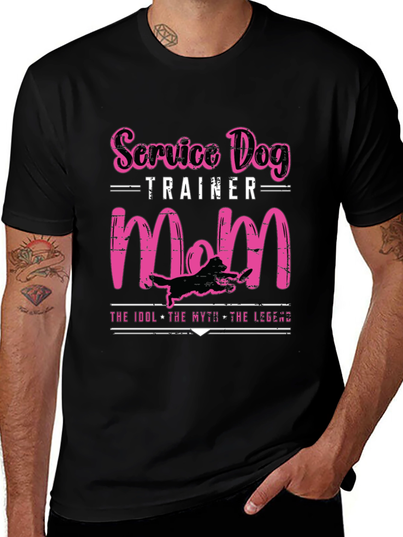 Service Dog Trainer Mom T-Shirt