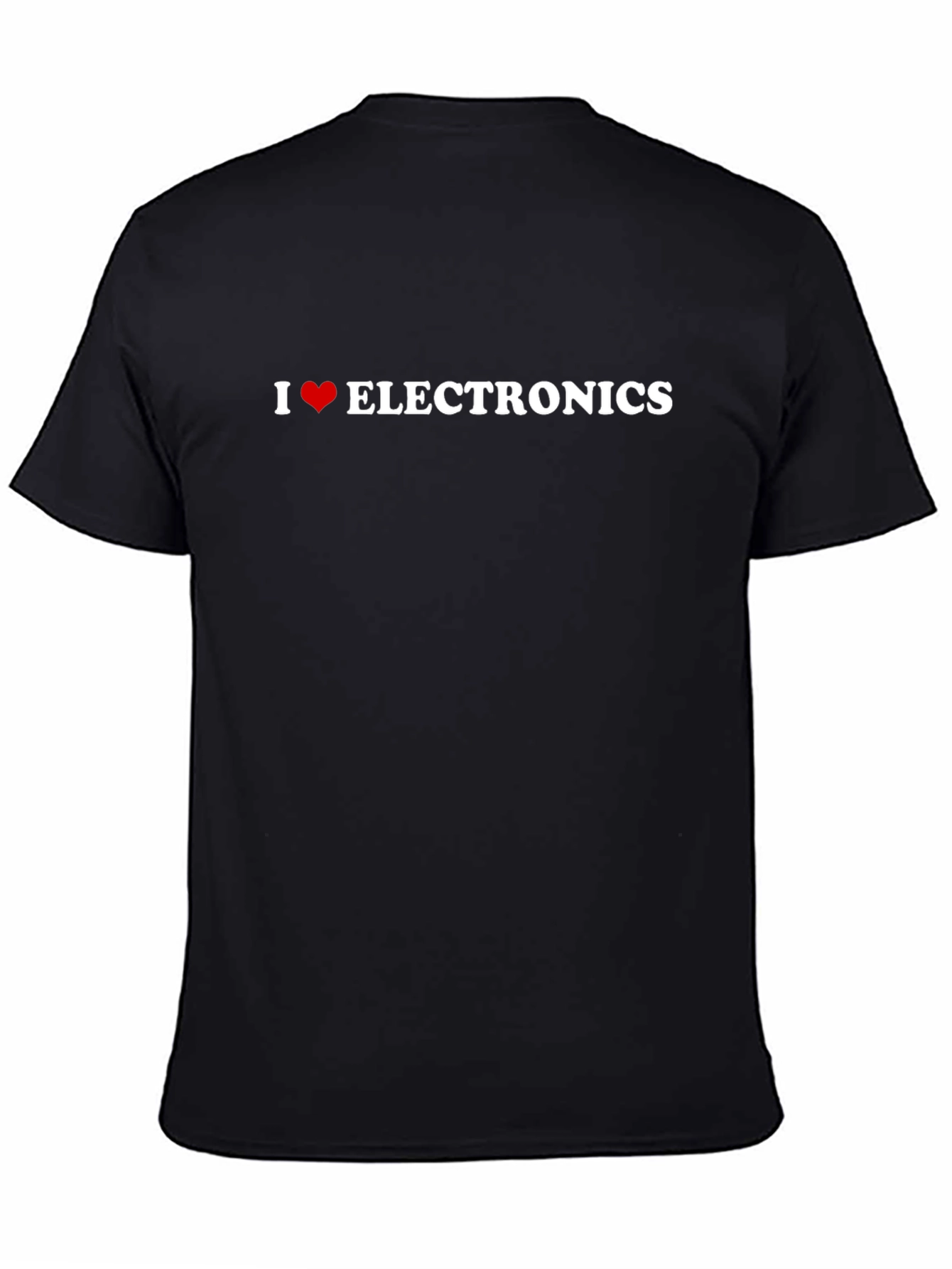 I Heart Electronics Black T-Shirt
