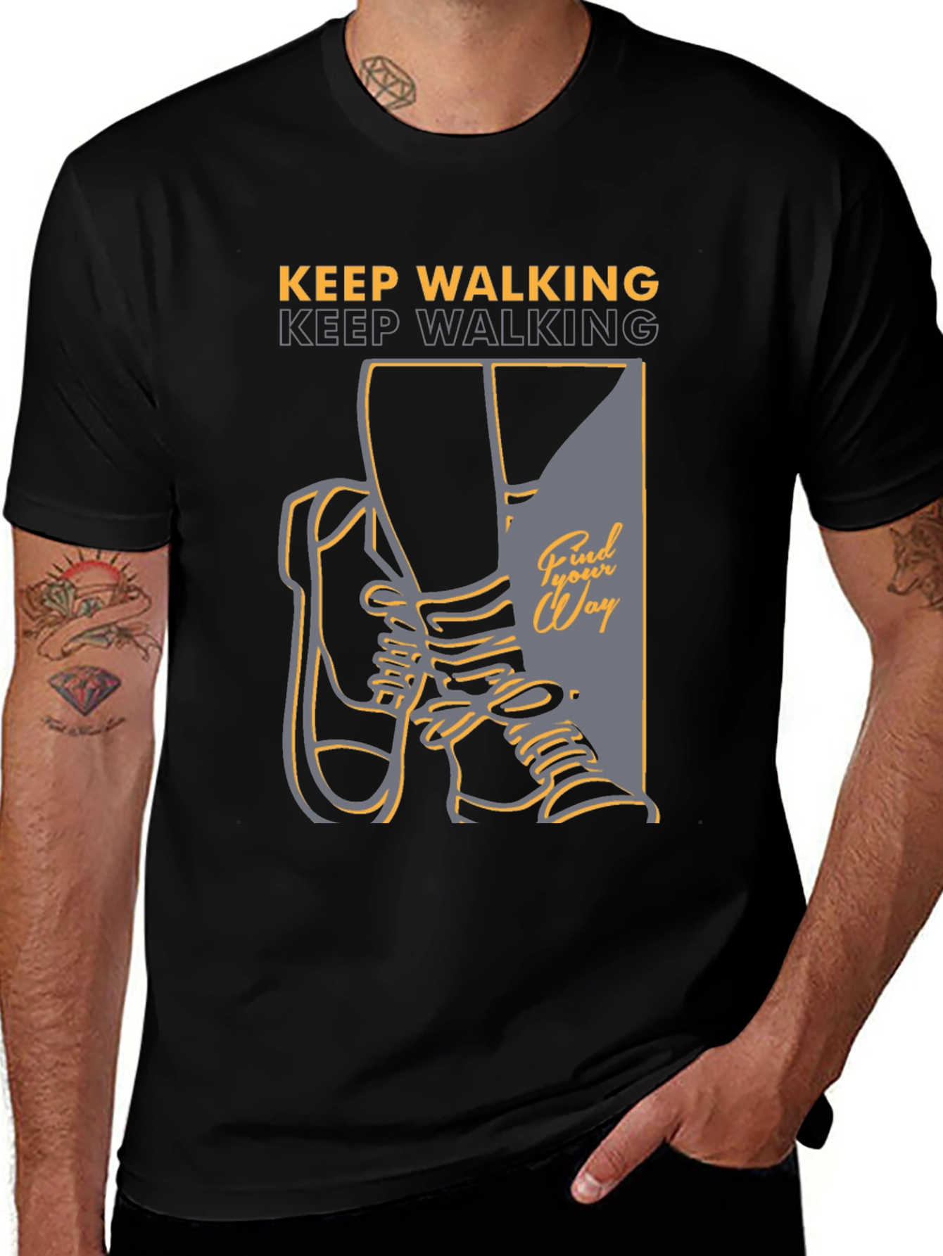 Keep Walking Graphic T-Shirt