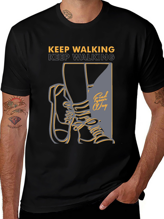 Keep Walking Graphic T-Shirt