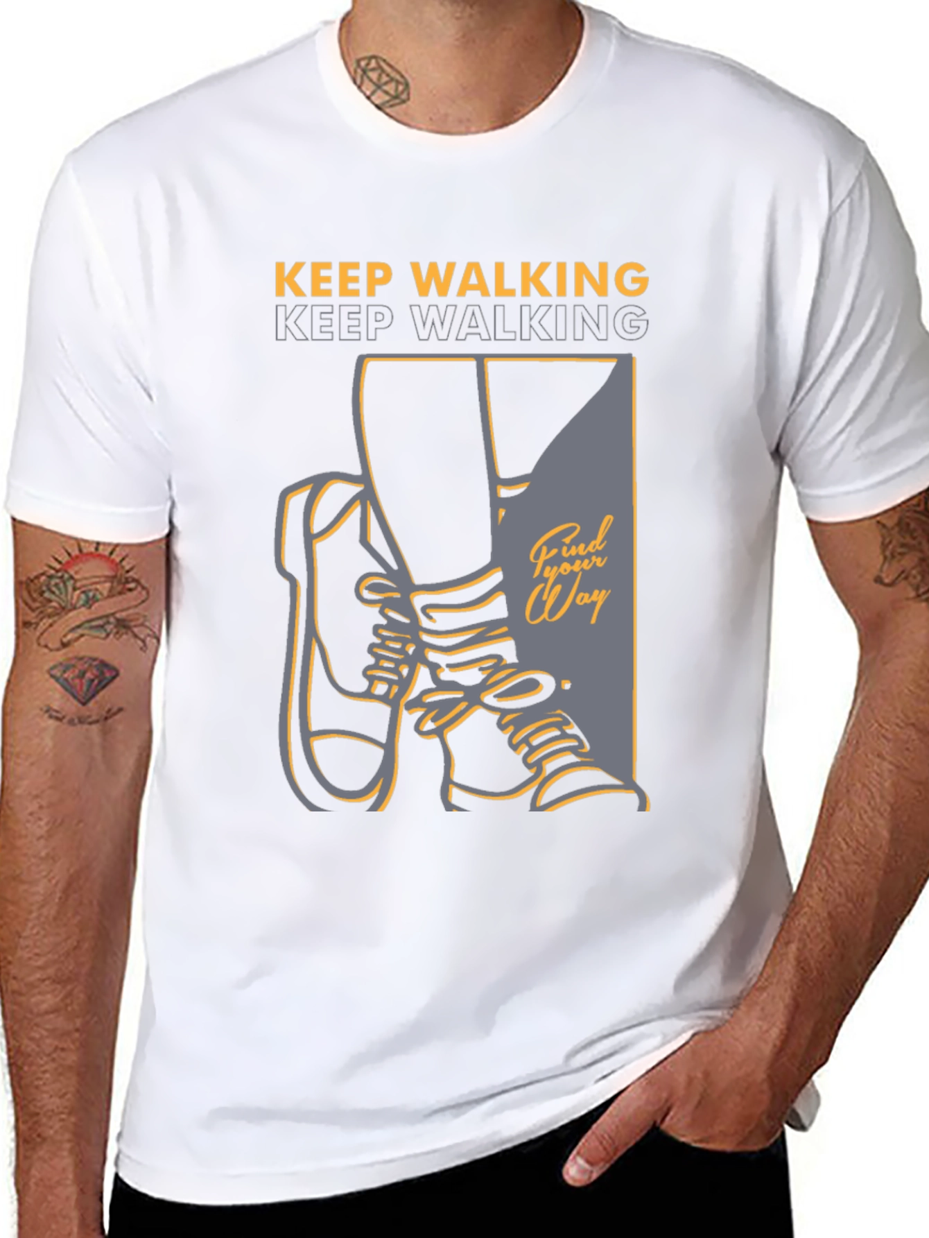 Keep Walking Graphic T-Shirt
