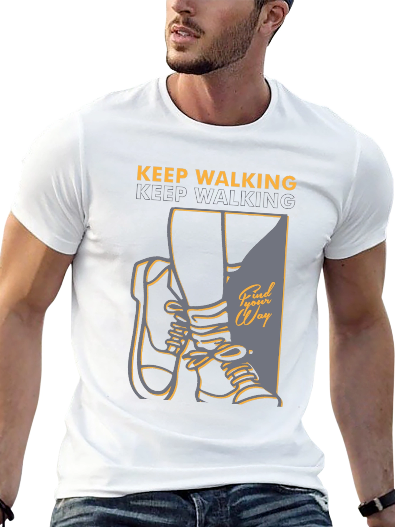 Keep Walking Graphic T-Shirt