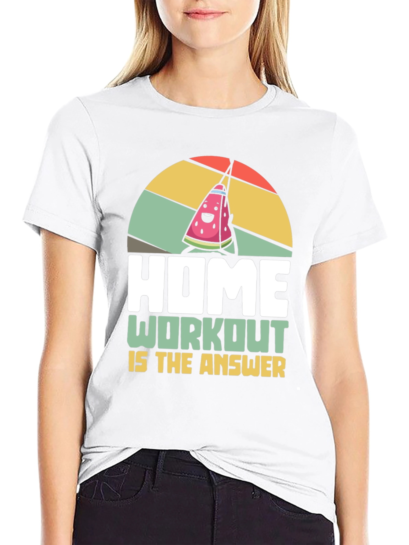 Home Workout T-Shirt - Funny Fitness Tee