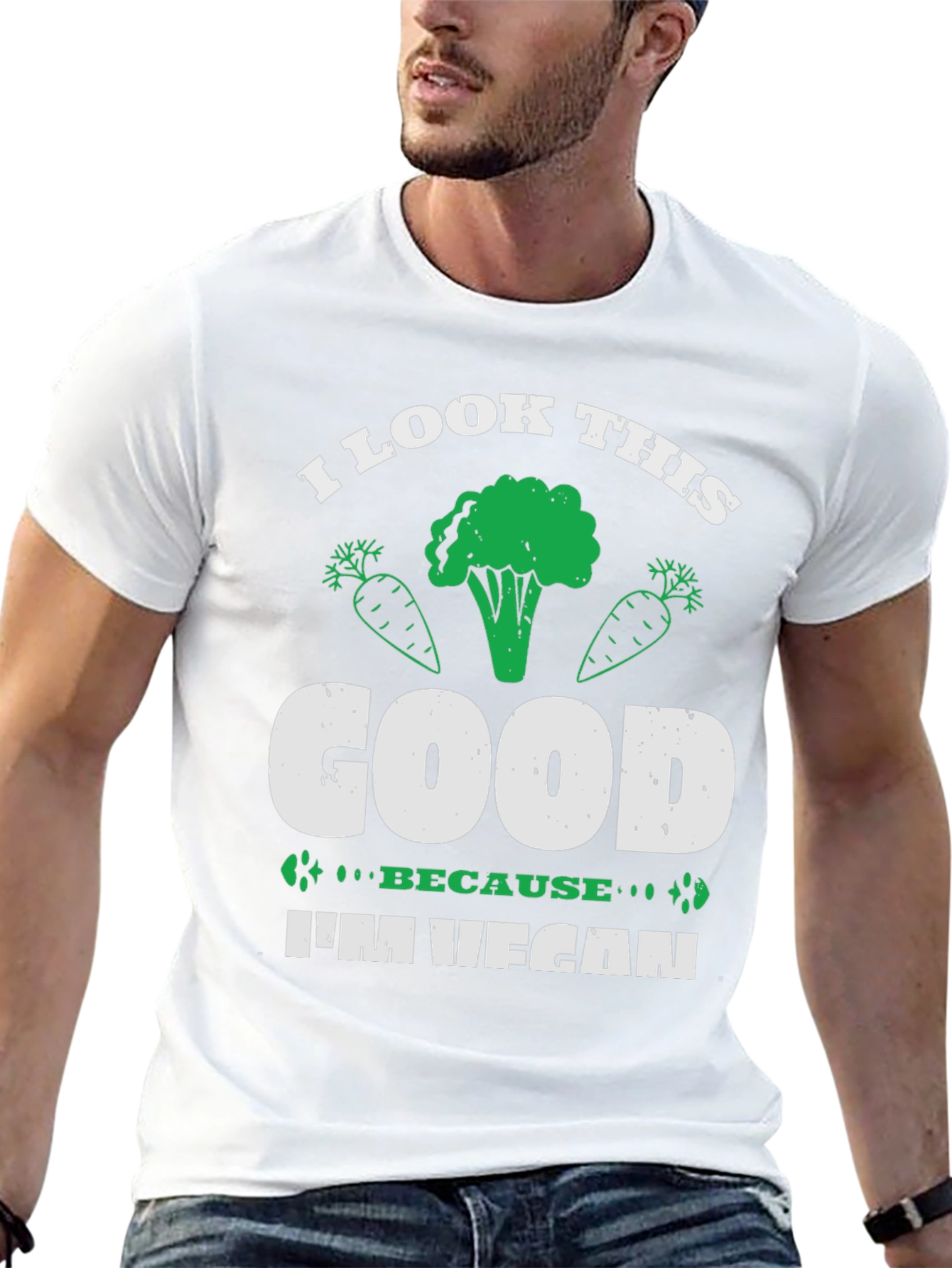 Vegan T-Shirt - I Look This Good