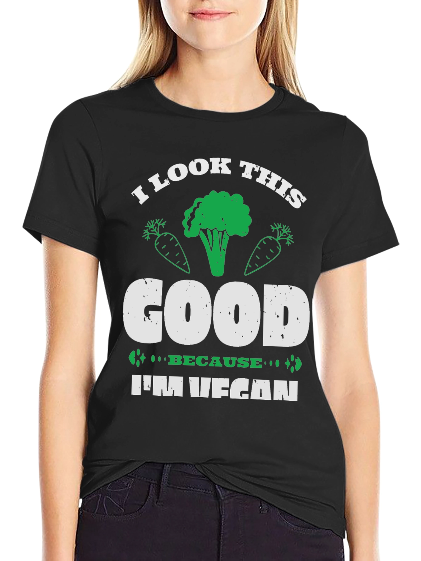 Vegan T-Shirt - I Look This Good