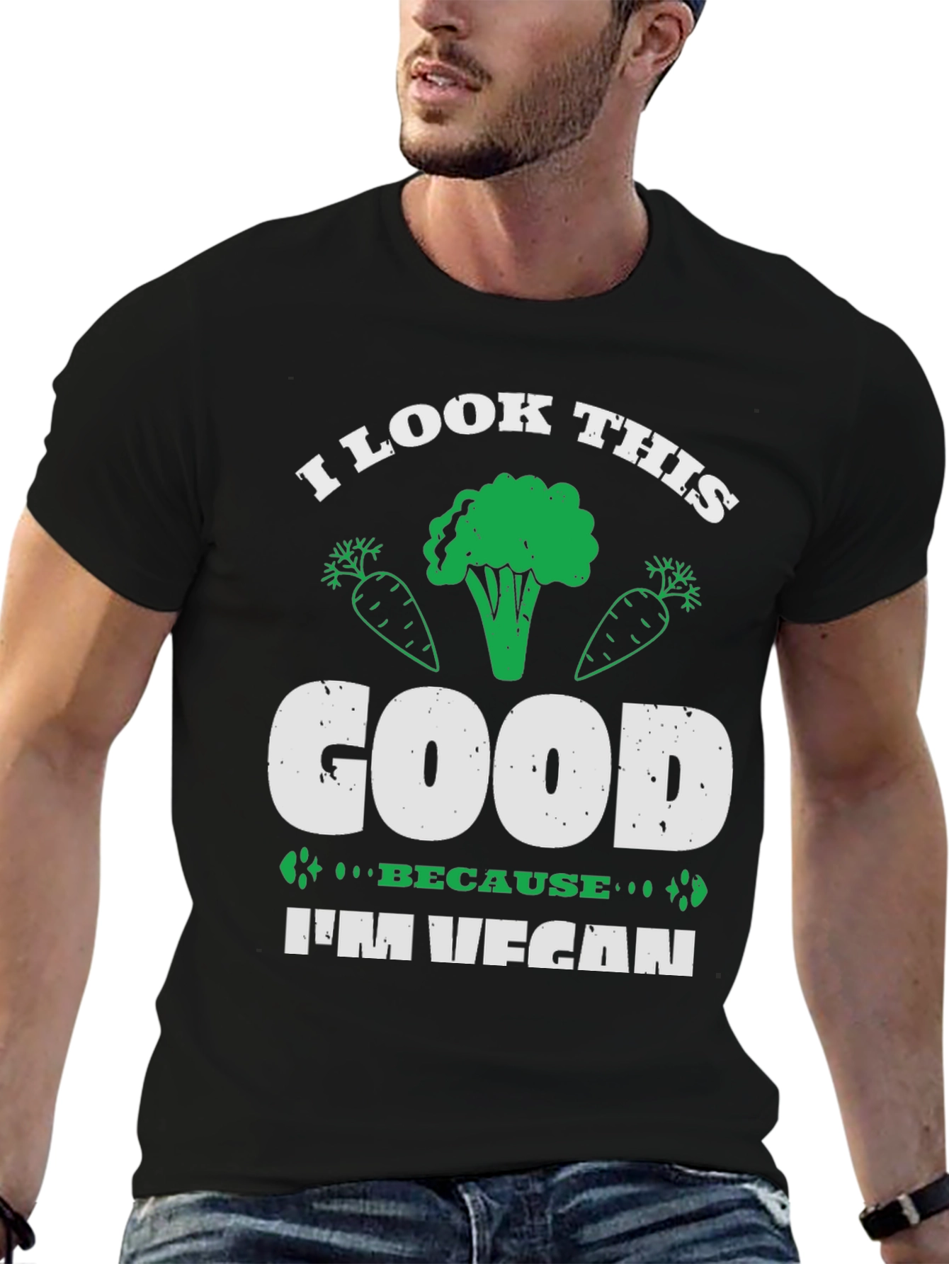 Vegan T-Shirt - I Look This Good