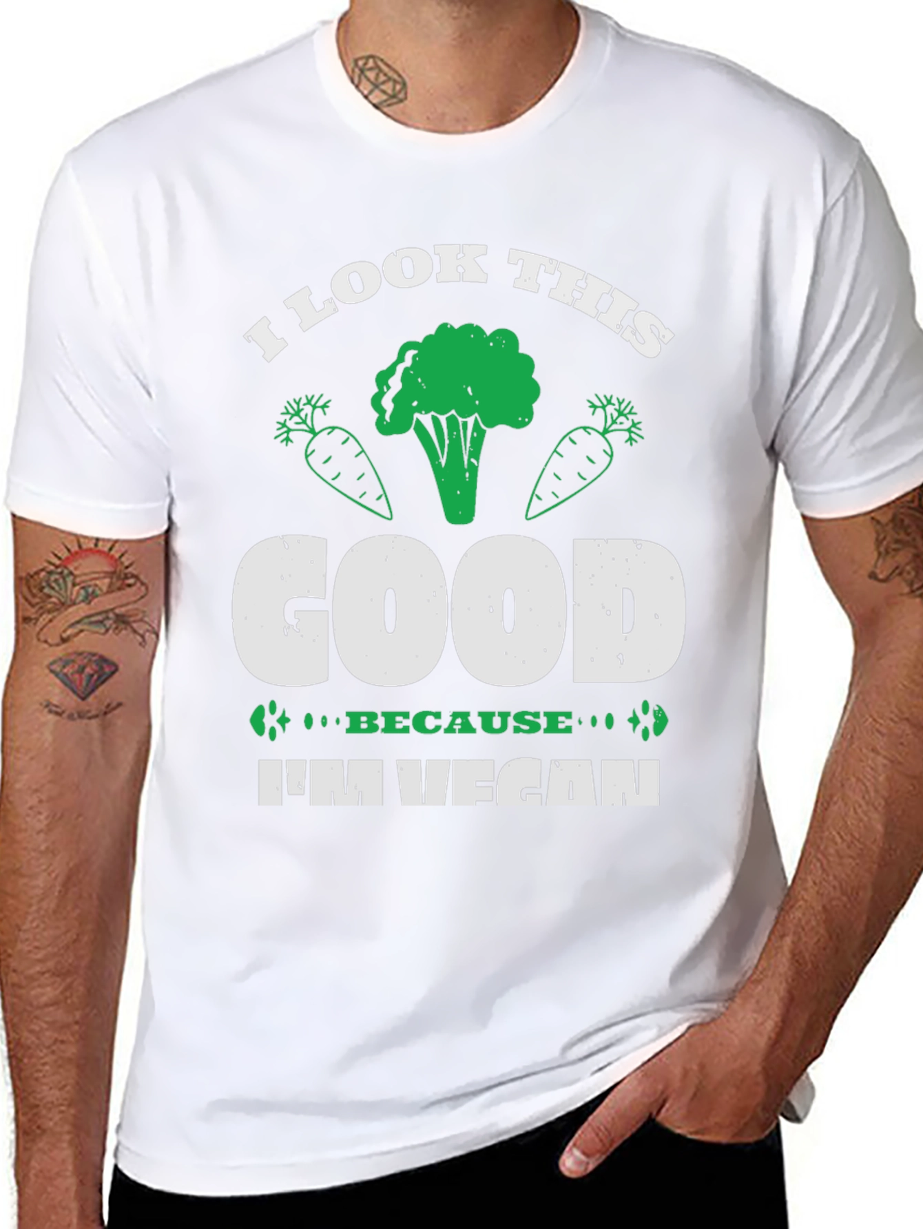 Vegan T-Shirt - I Look This Good