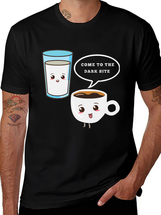 Come to the Dark Side Coffee T-Shirt