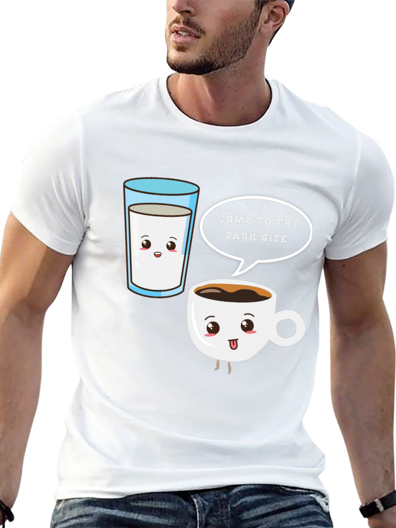 Come to the Dark Side Coffee T-Shirt