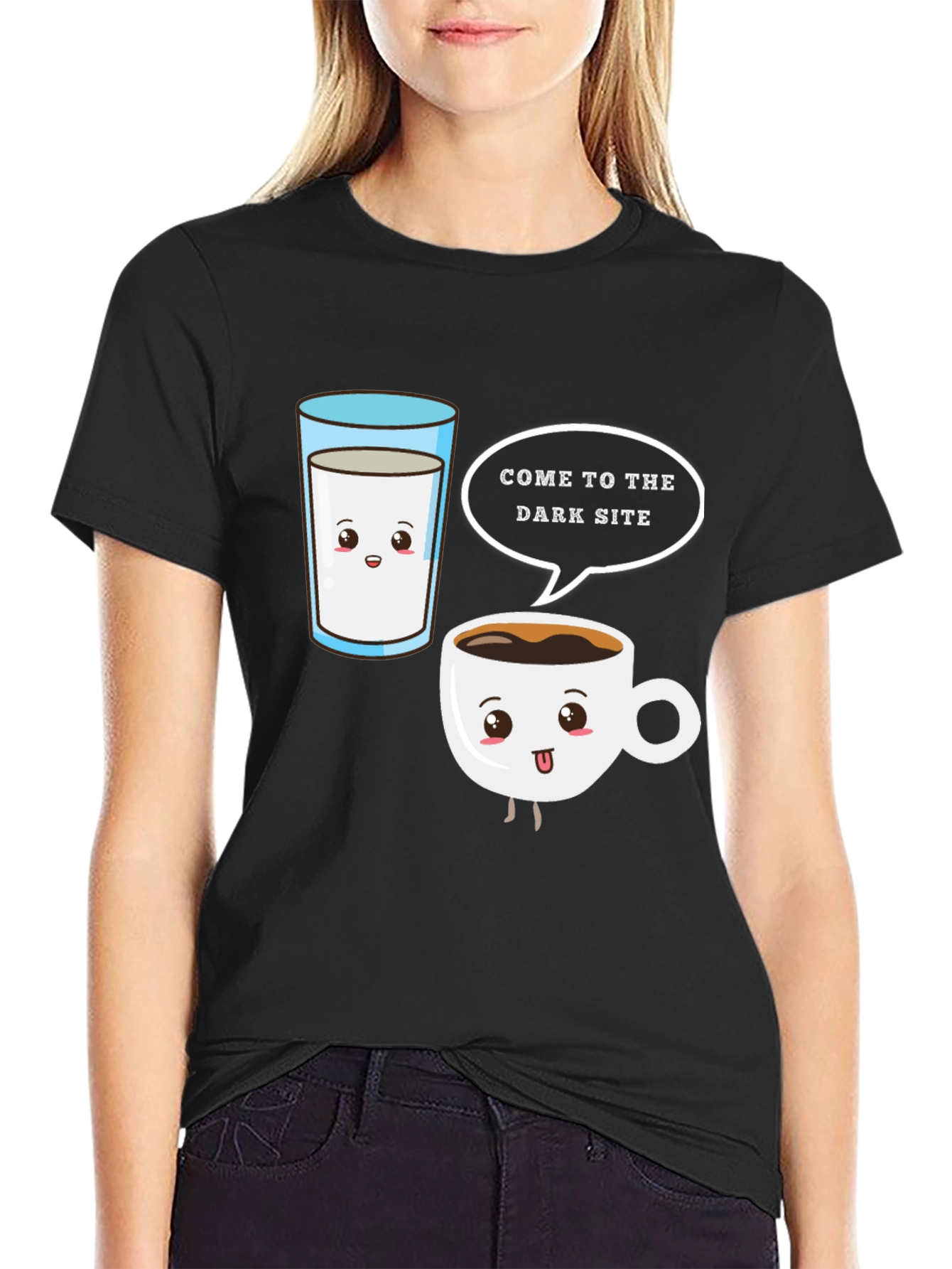 Come to the Dark Side Coffee T-Shirt