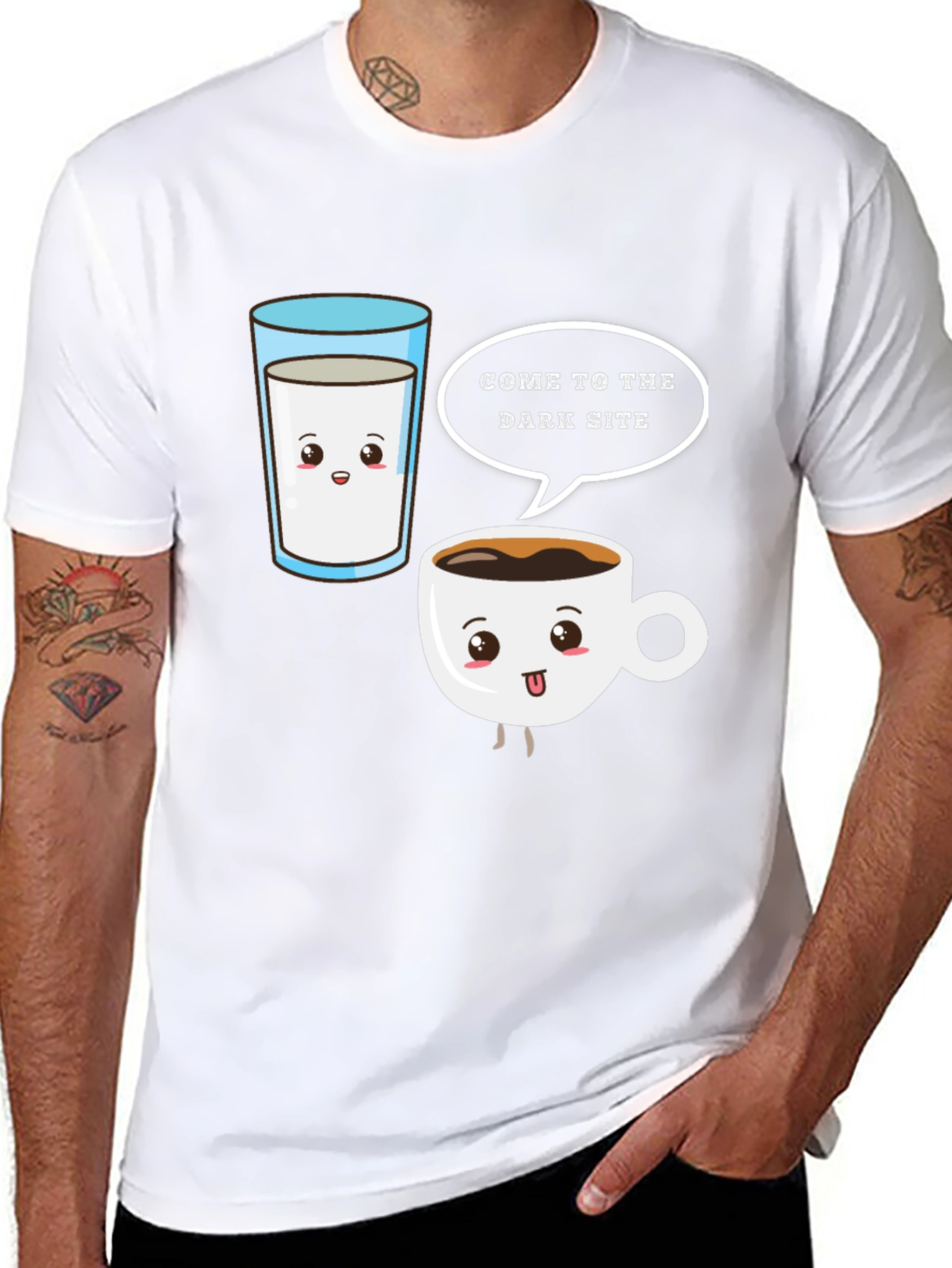 Come to the Dark Side Coffee T-Shirt