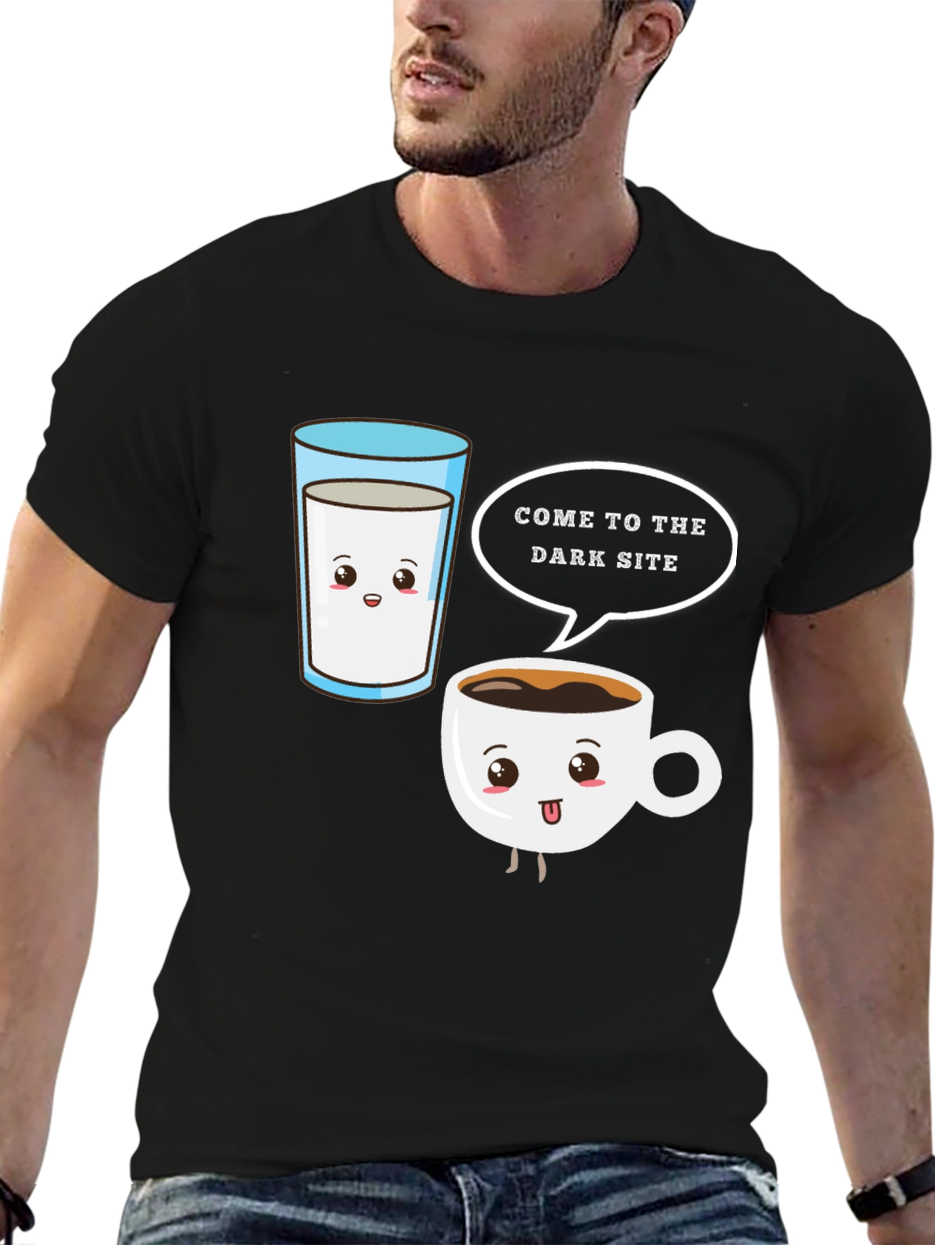 Come to the Dark Side Coffee T-Shirt