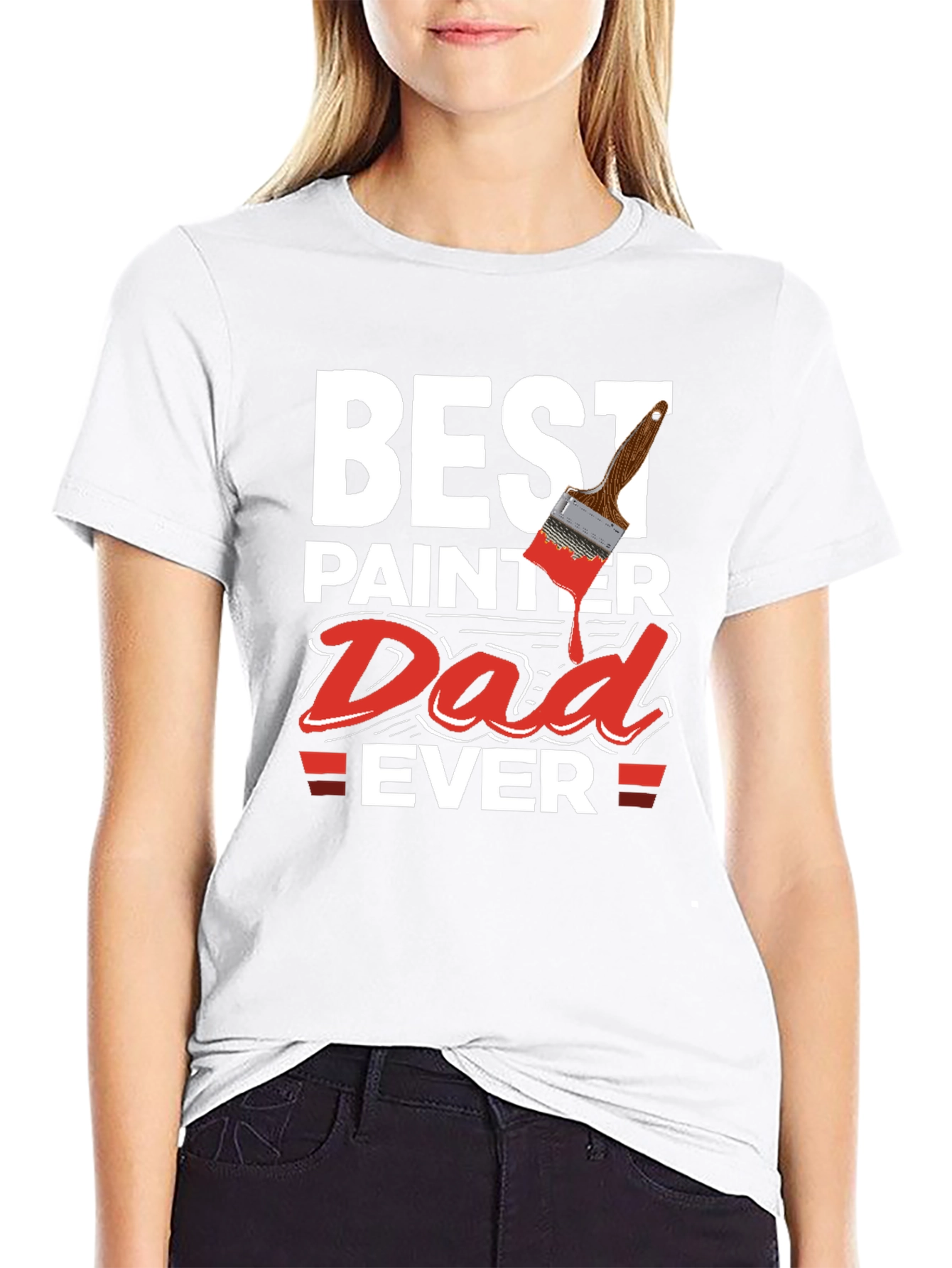 Best Painter Dad Ever T-Shirt - Painter Gift Idea