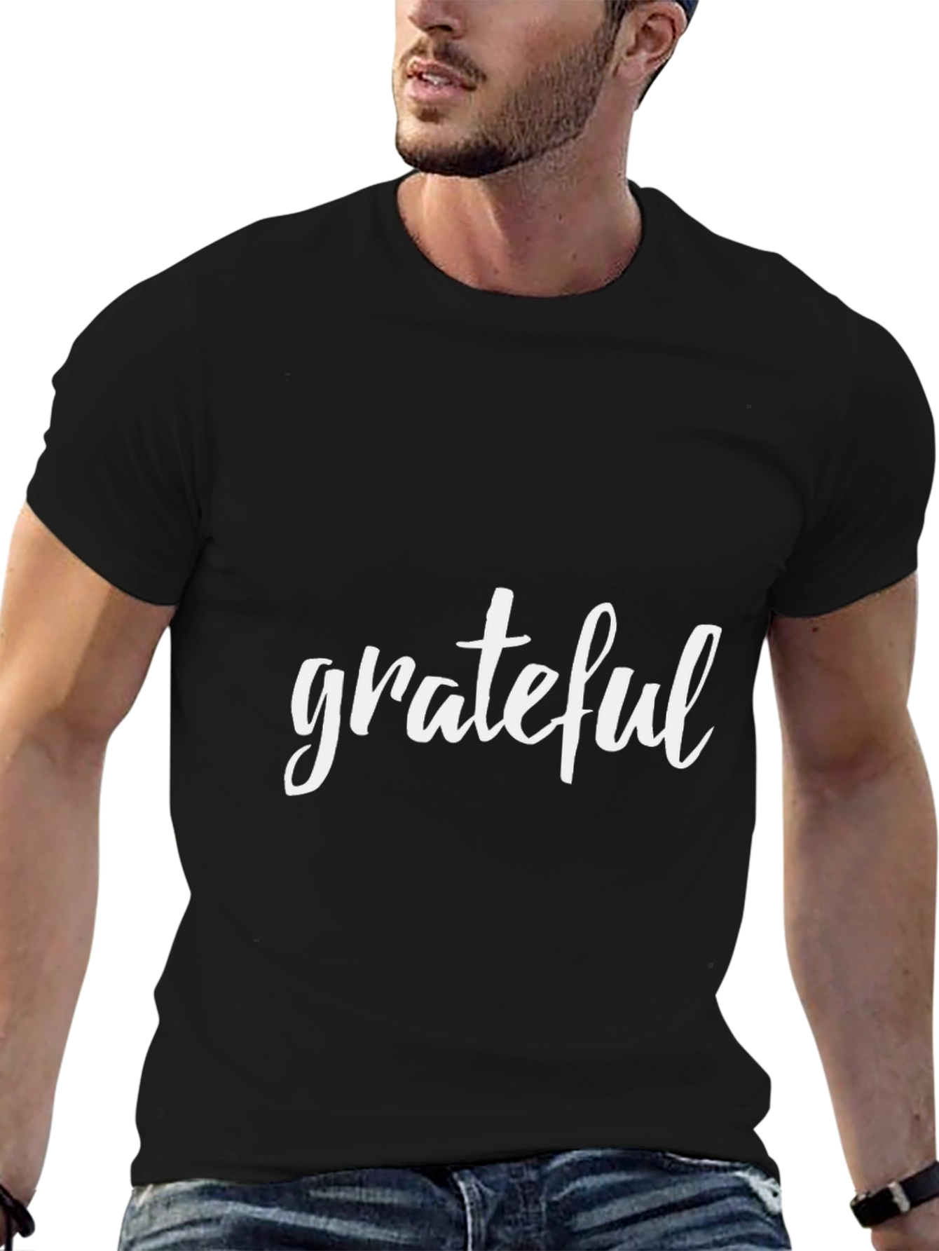 Grateful Graphic Tee - Black