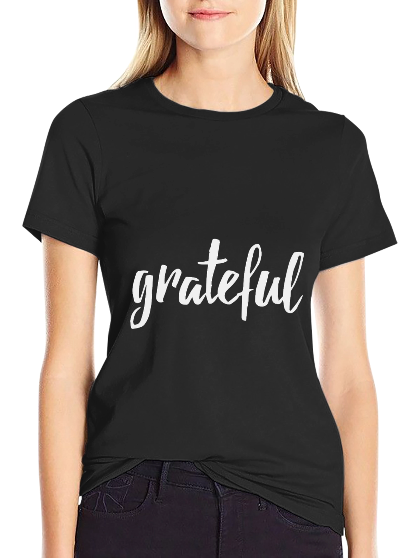 Grateful Graphic Tee - Black
