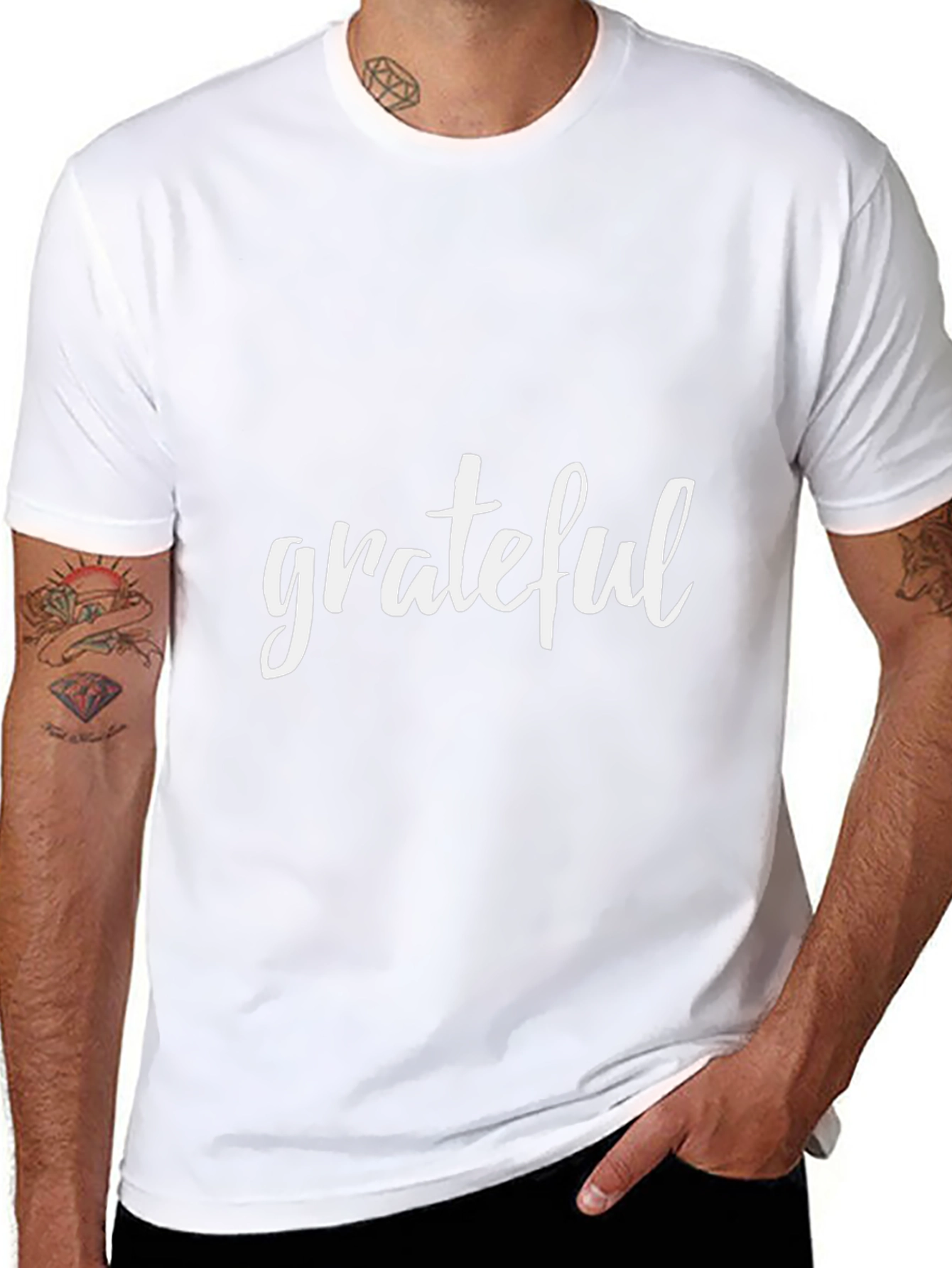 Grateful Graphic Tee - Black