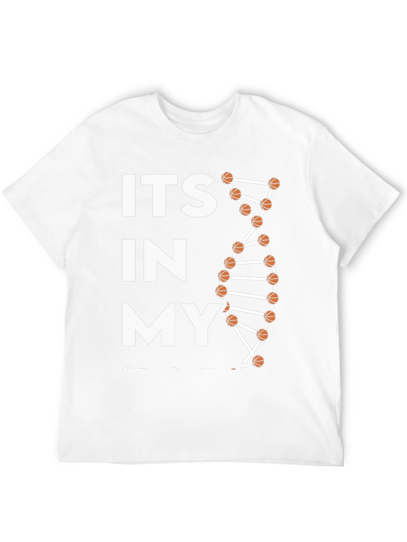 Its In My DNA Basketball Graphic T-Shirt