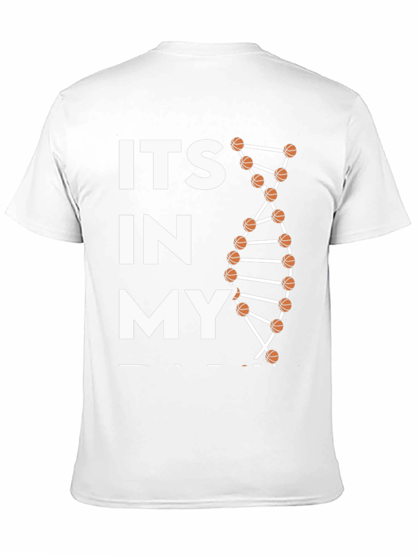 Its In My DNA Basketball Graphic T-Shirt