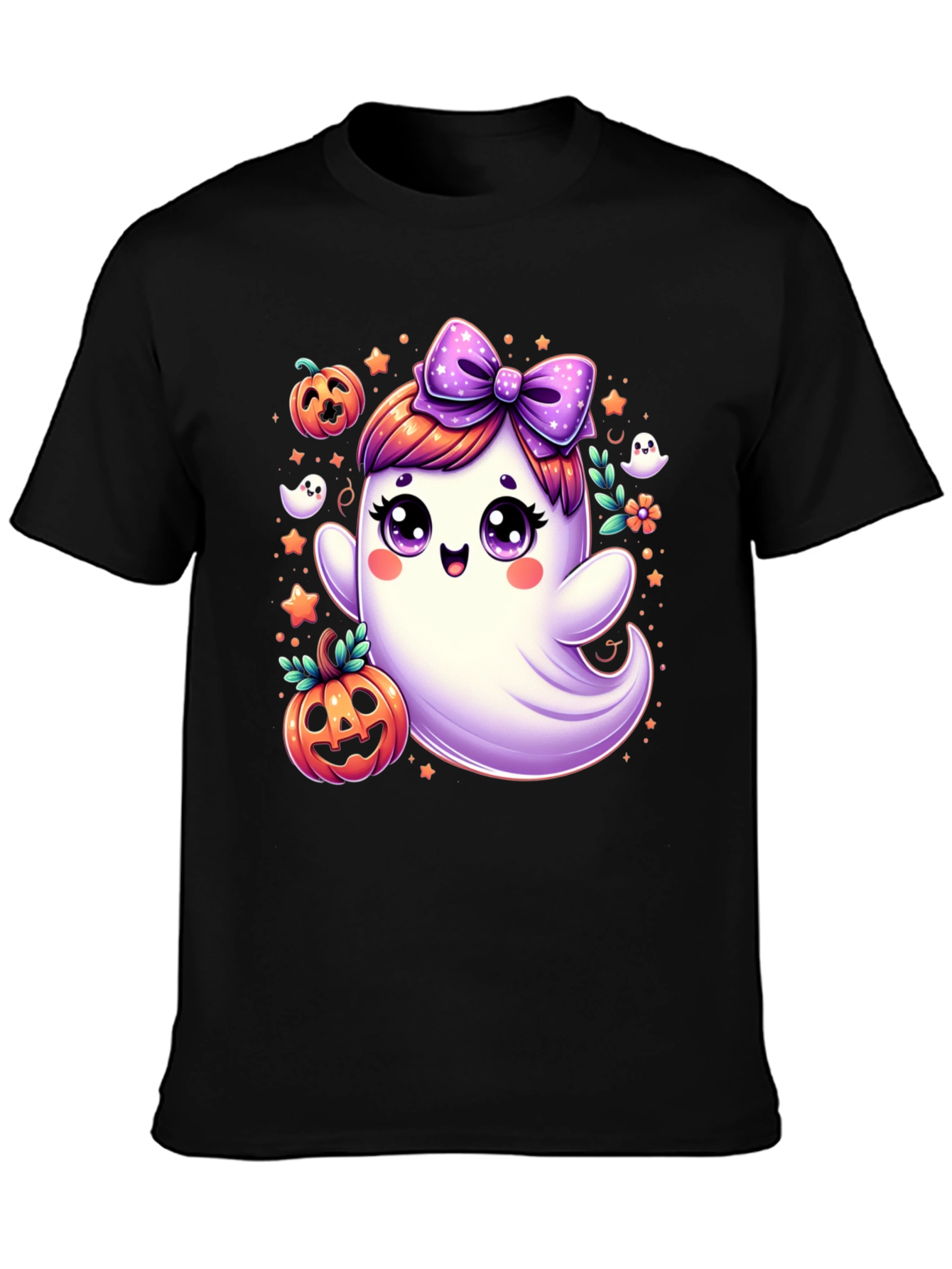 Spooky Cute Halloween Ghost T-Shirt