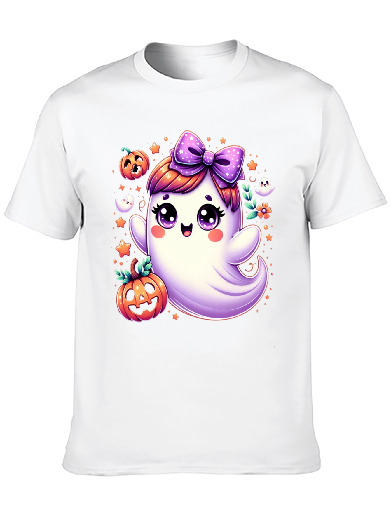 Spooky Cute Halloween Ghost T-Shirt