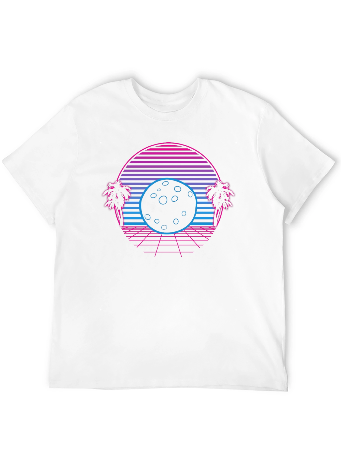 Retro Sunset Moon T-Shirt