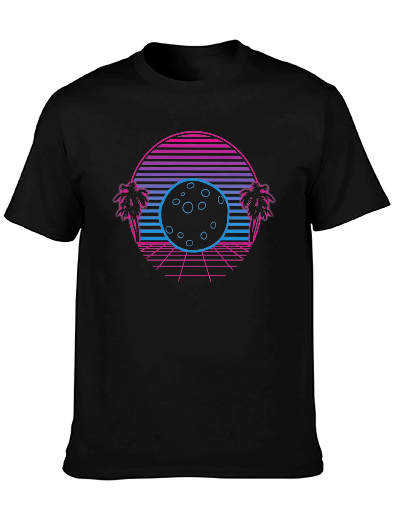 Retro Sunset Moon T-Shirt