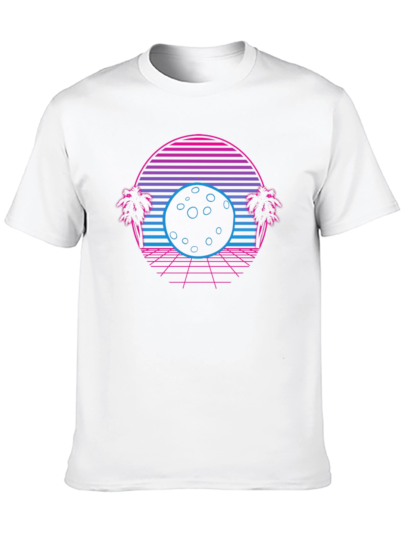 Retro Sunset Moon T-Shirt