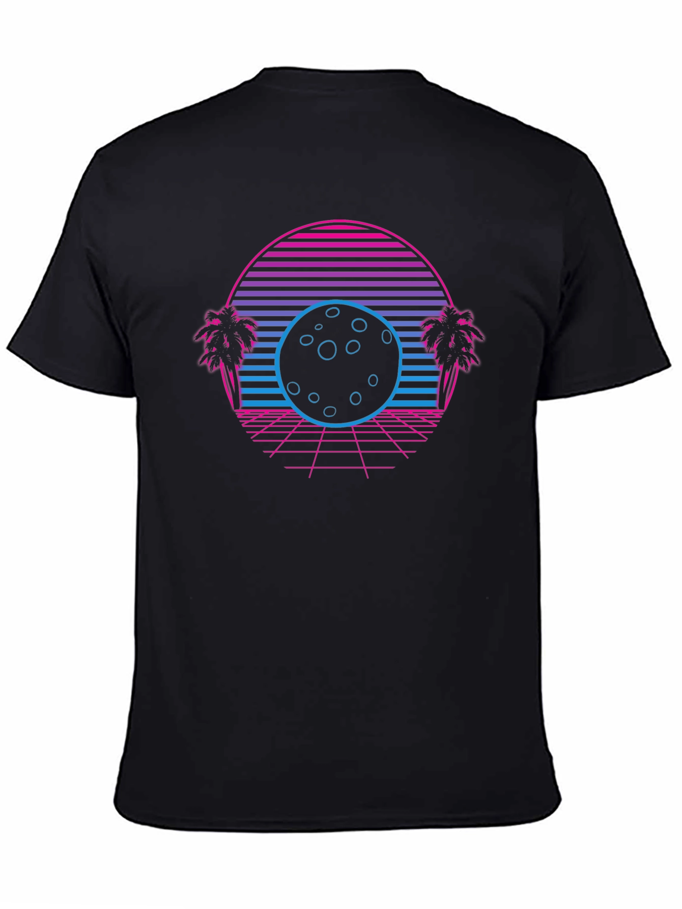 Retro Sunset Moon T-Shirt