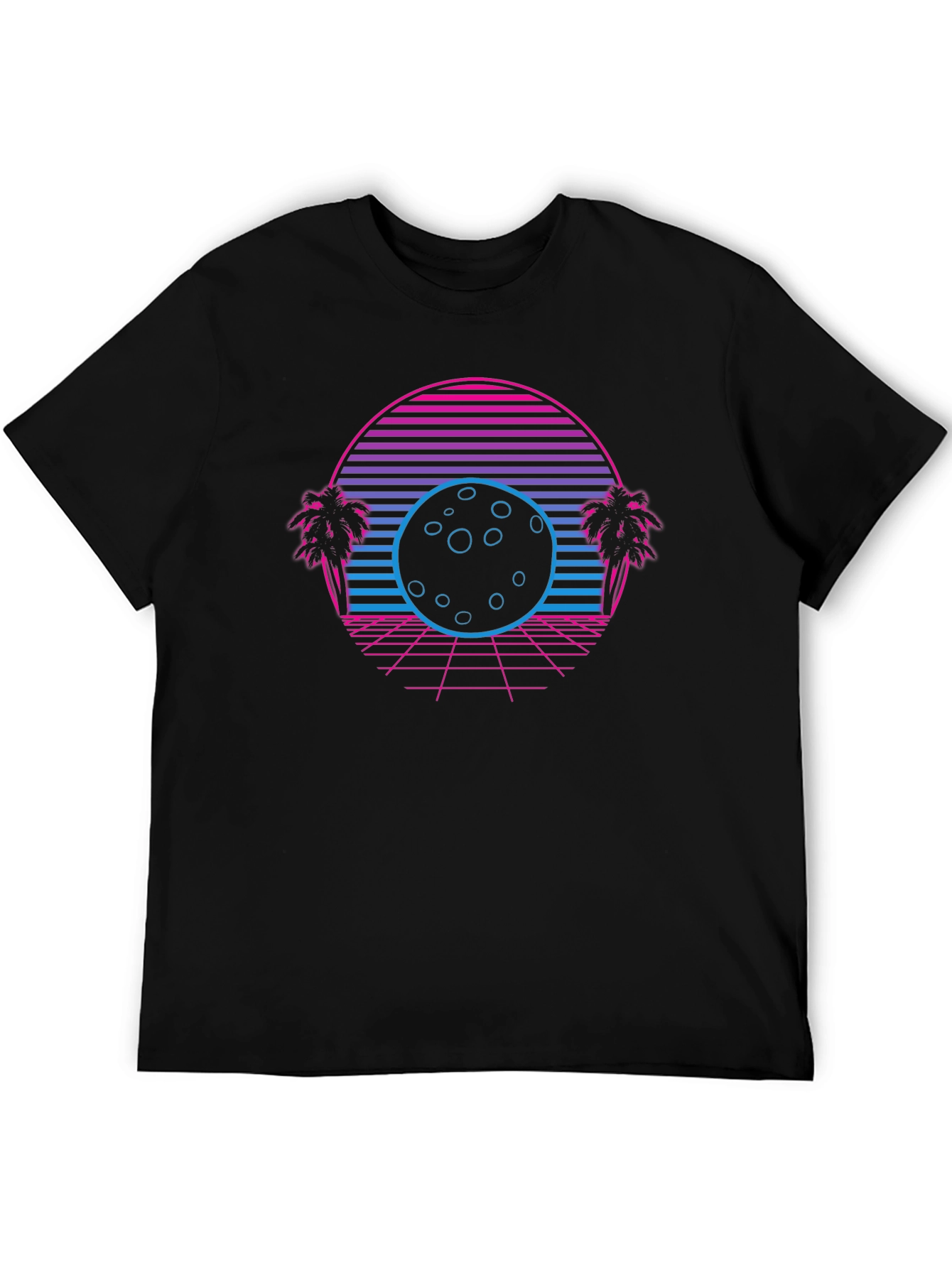 Retro Sunset Moon T-Shirt