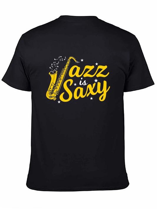 Jazz is Saxy Graphic T-Shirt