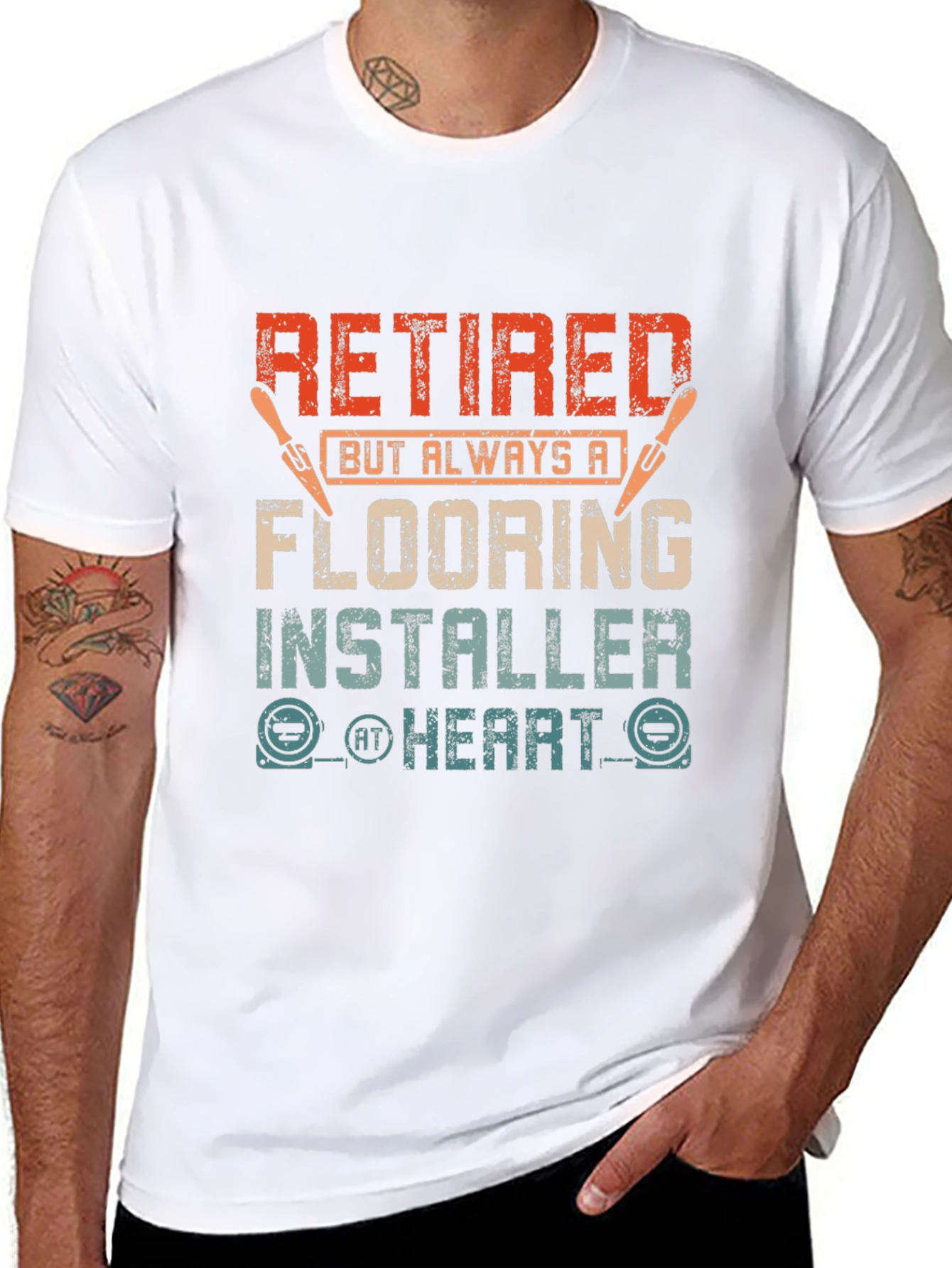 Retired Flooring Installer T-Shirt