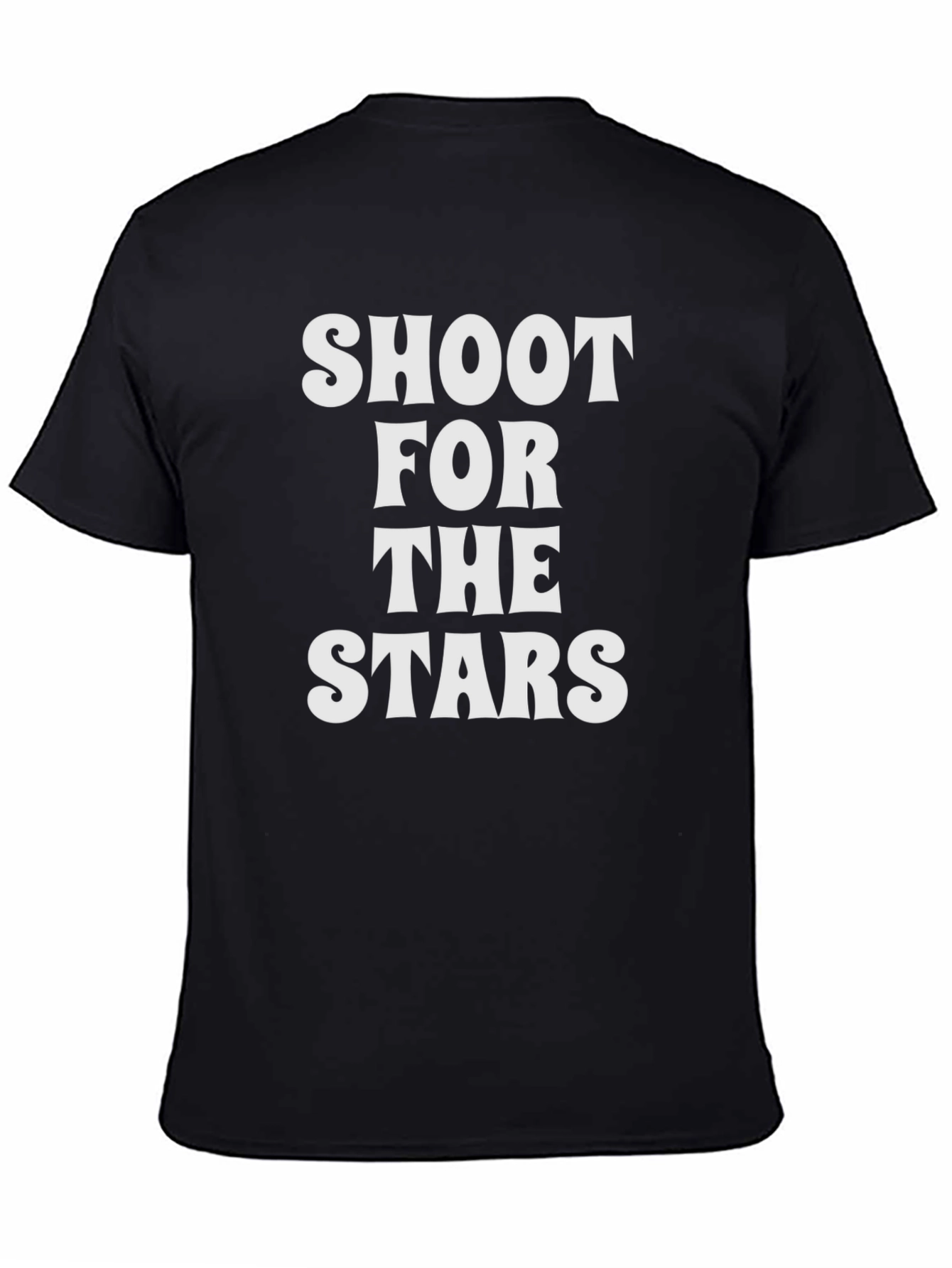 Shoot For The Stars Graphic Tee - Black