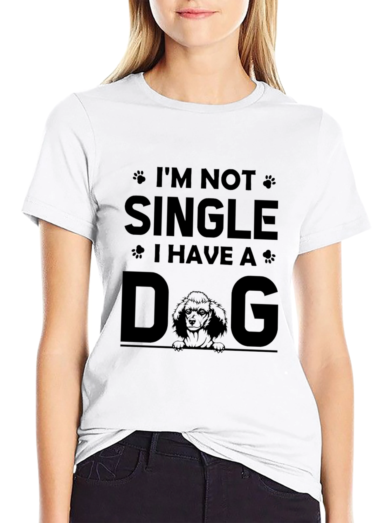 Im Not Single I Have A Dog T-Shirt