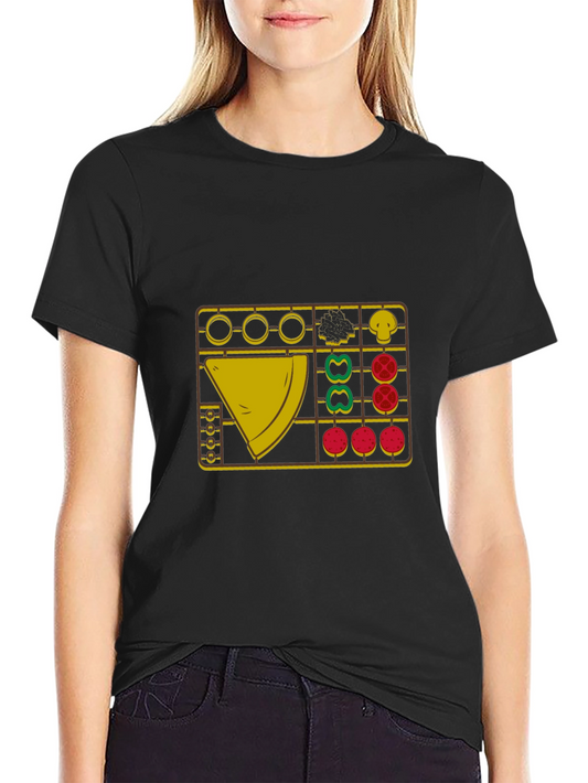 Pizza Model Kit Funny Graphic T-Shirt - Build Your Own Slice