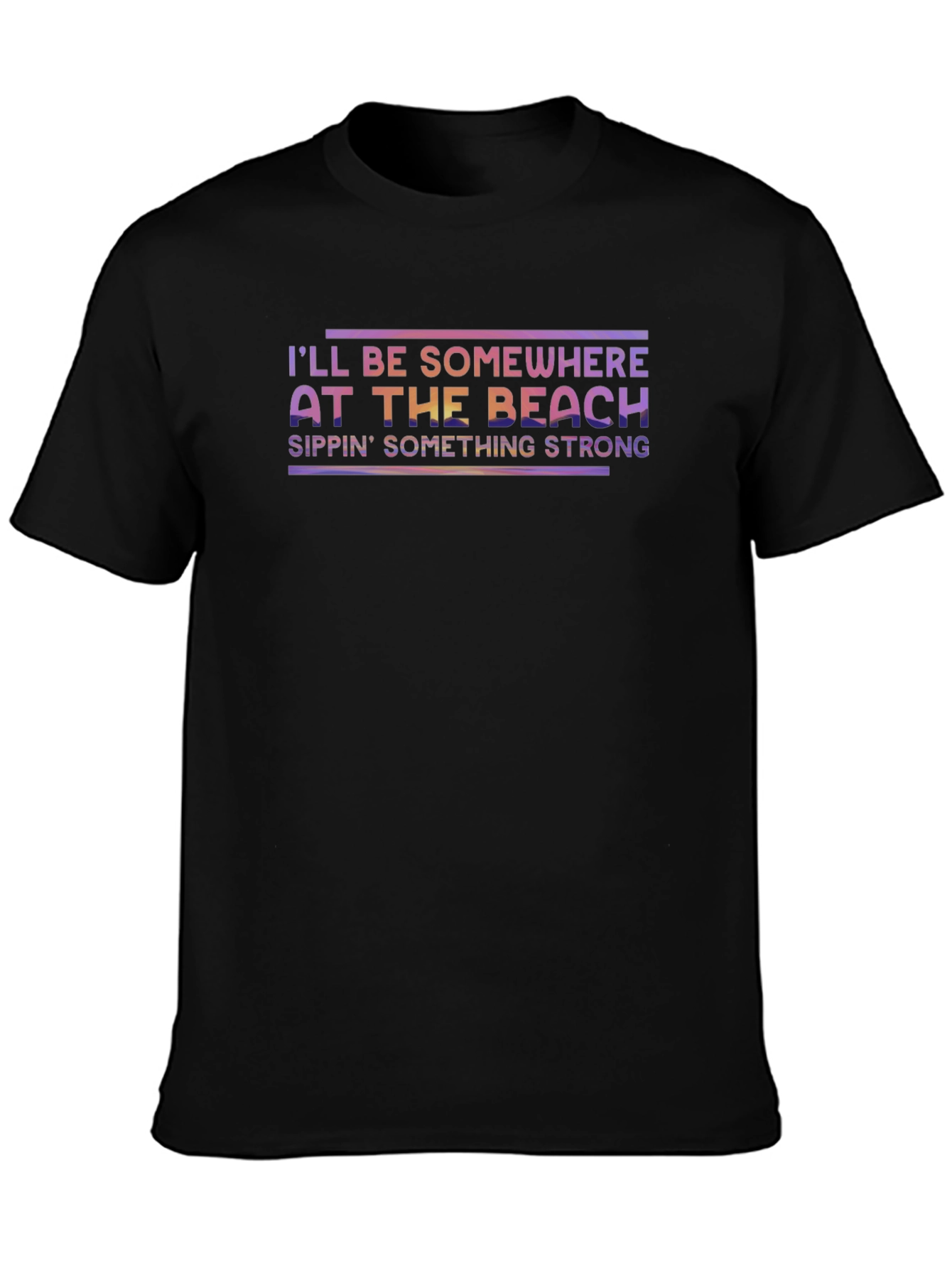 Beach Sippin T-Shirt - Strong Drink Vibes