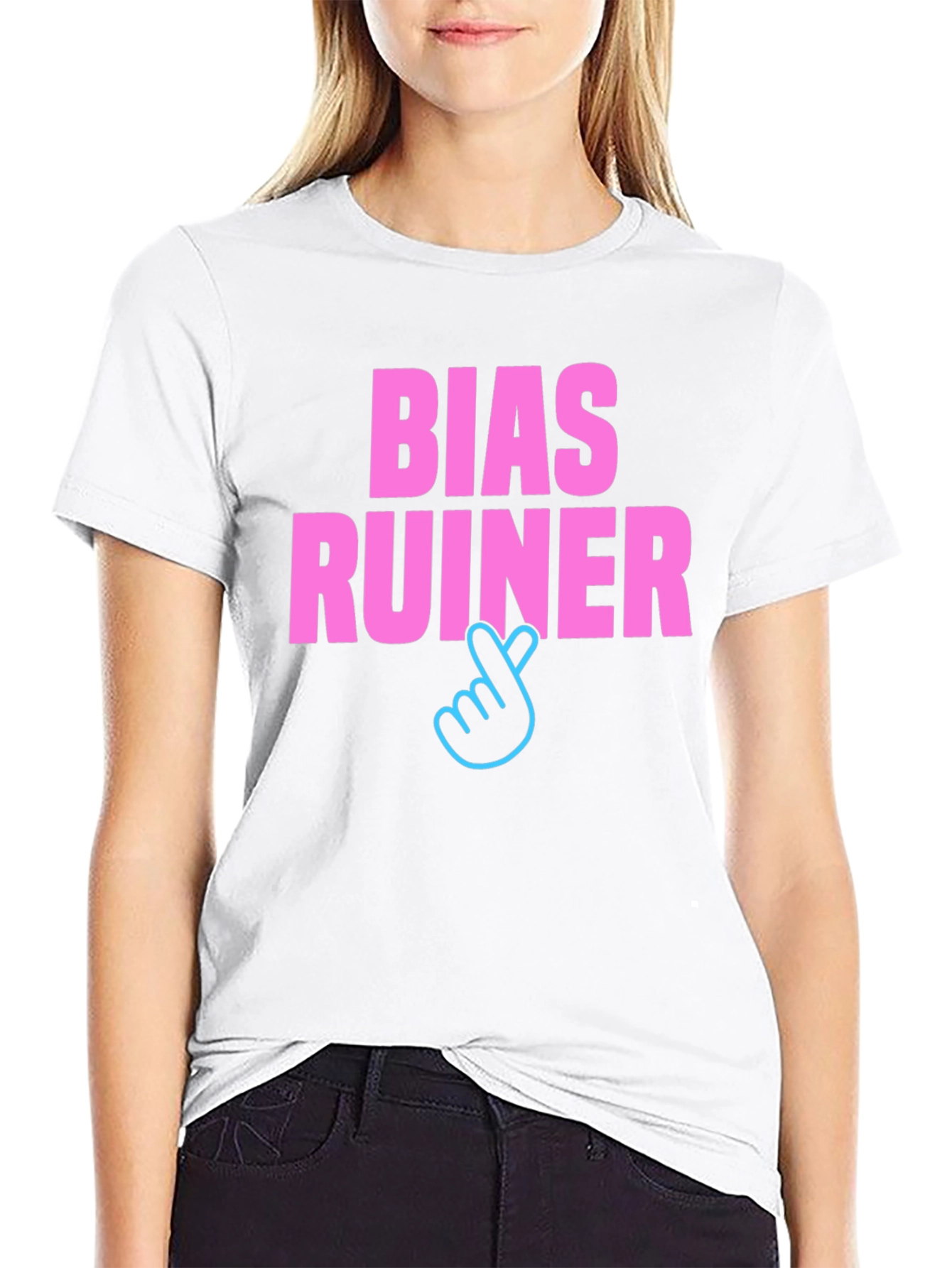 Bias Ruiner Graphic Tee - Kpop Inspired Fashion