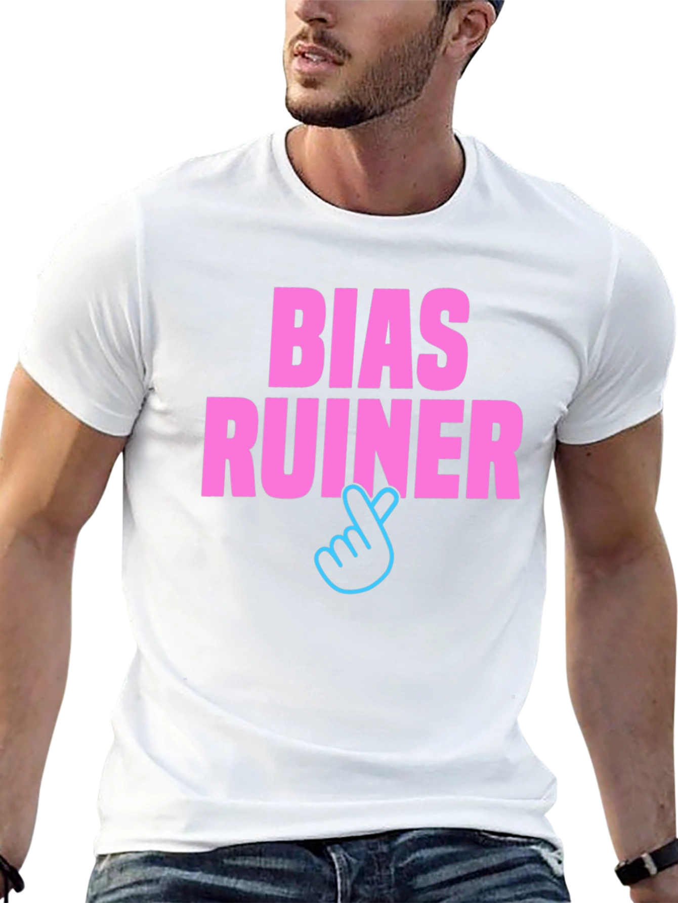 Bias Ruiner Graphic Tee - Kpop Inspired Fashion