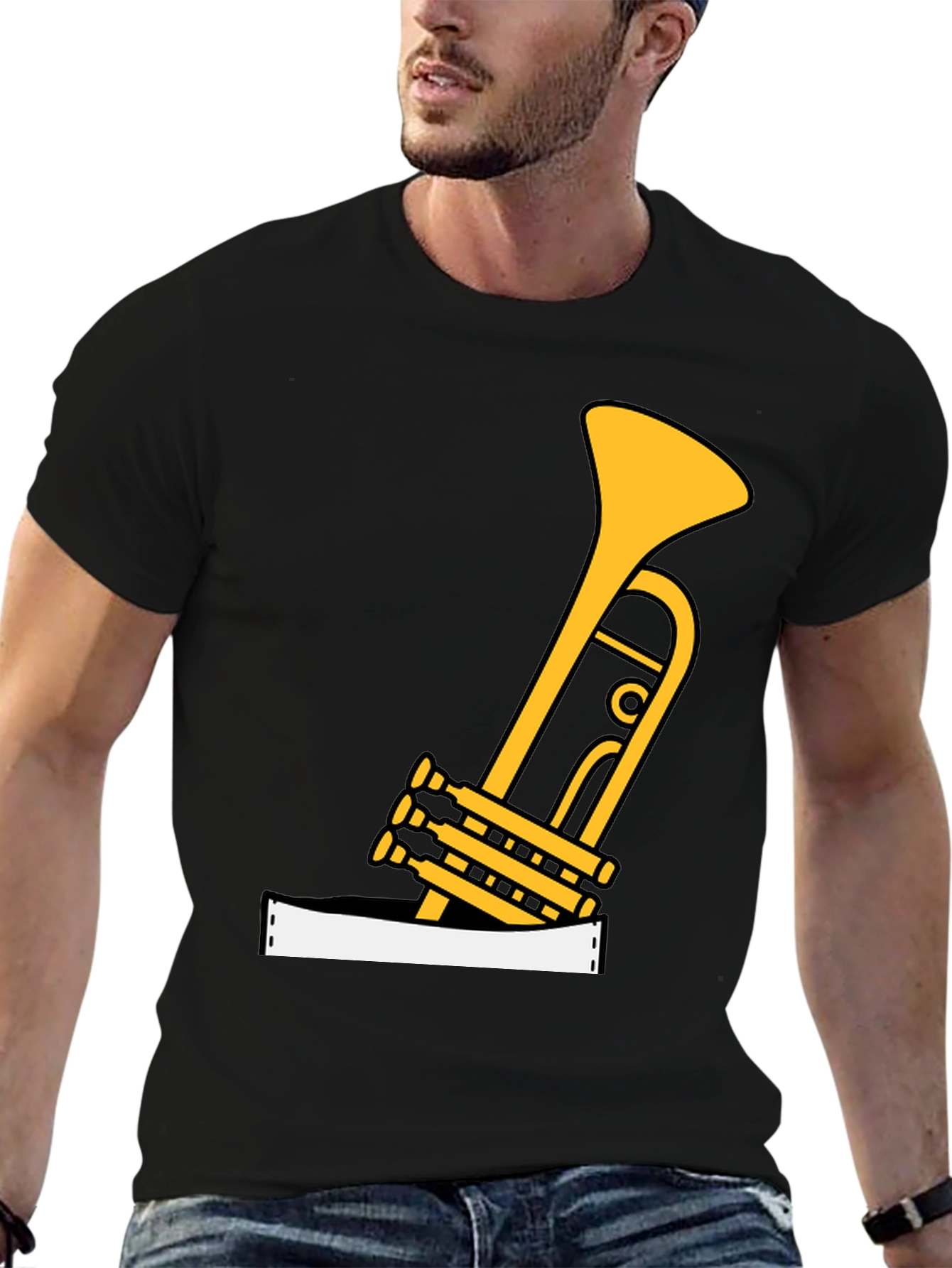 Musical Trumpet Graphic Tee