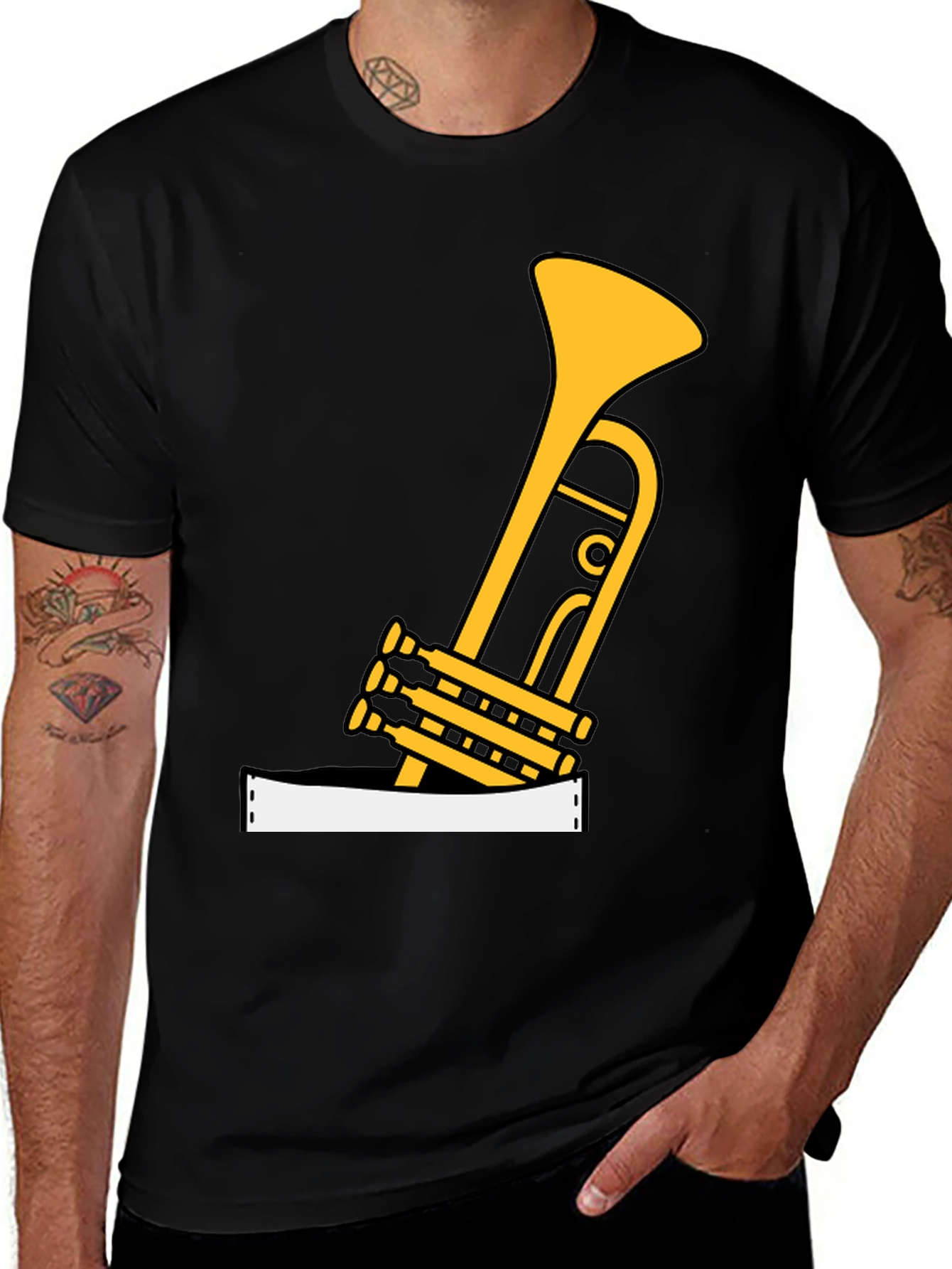 Musical Trumpet Graphic Tee