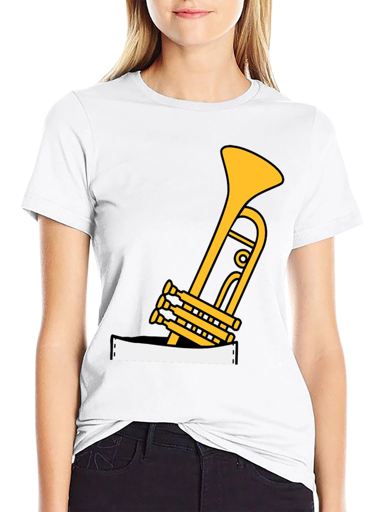 Musical Trumpet Graphic Tee