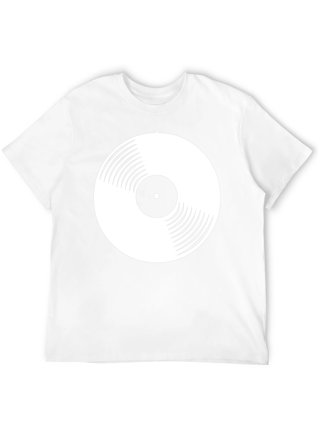 Retro Vinyl Record Graphic T-Shirt
