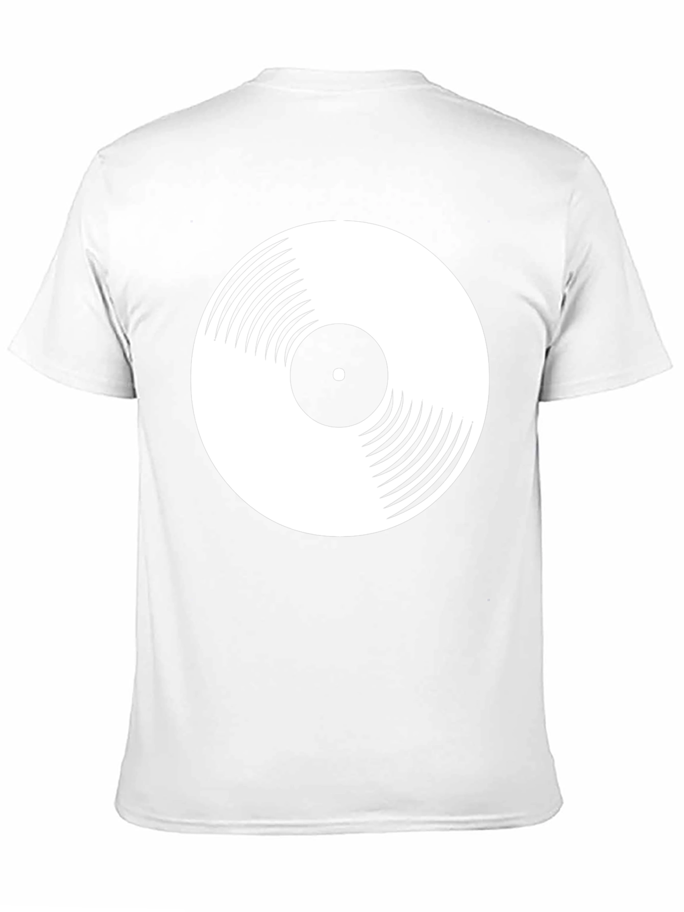 Retro Vinyl Record Graphic T-Shirt