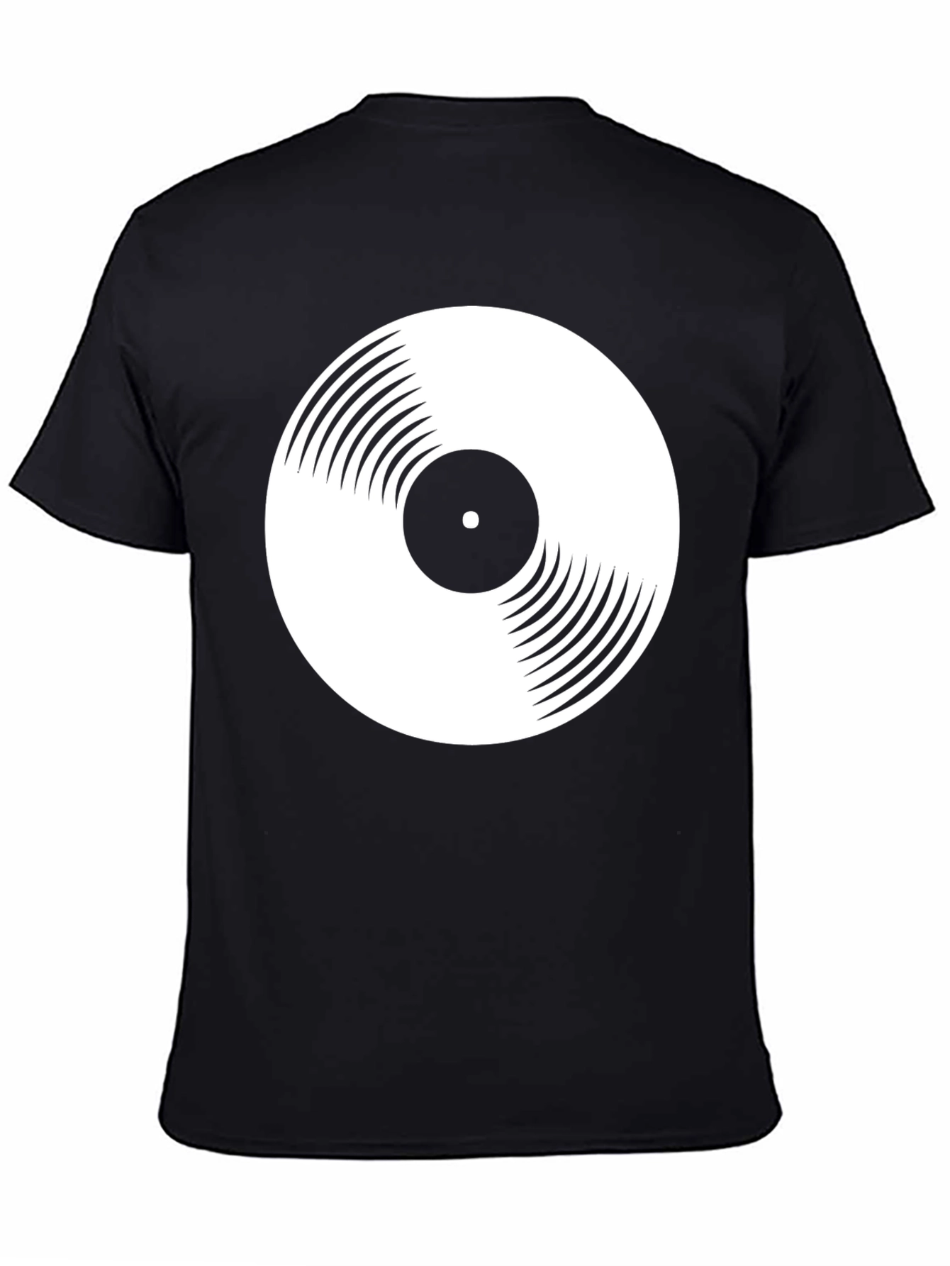 Retro Vinyl Record Graphic T-Shirt