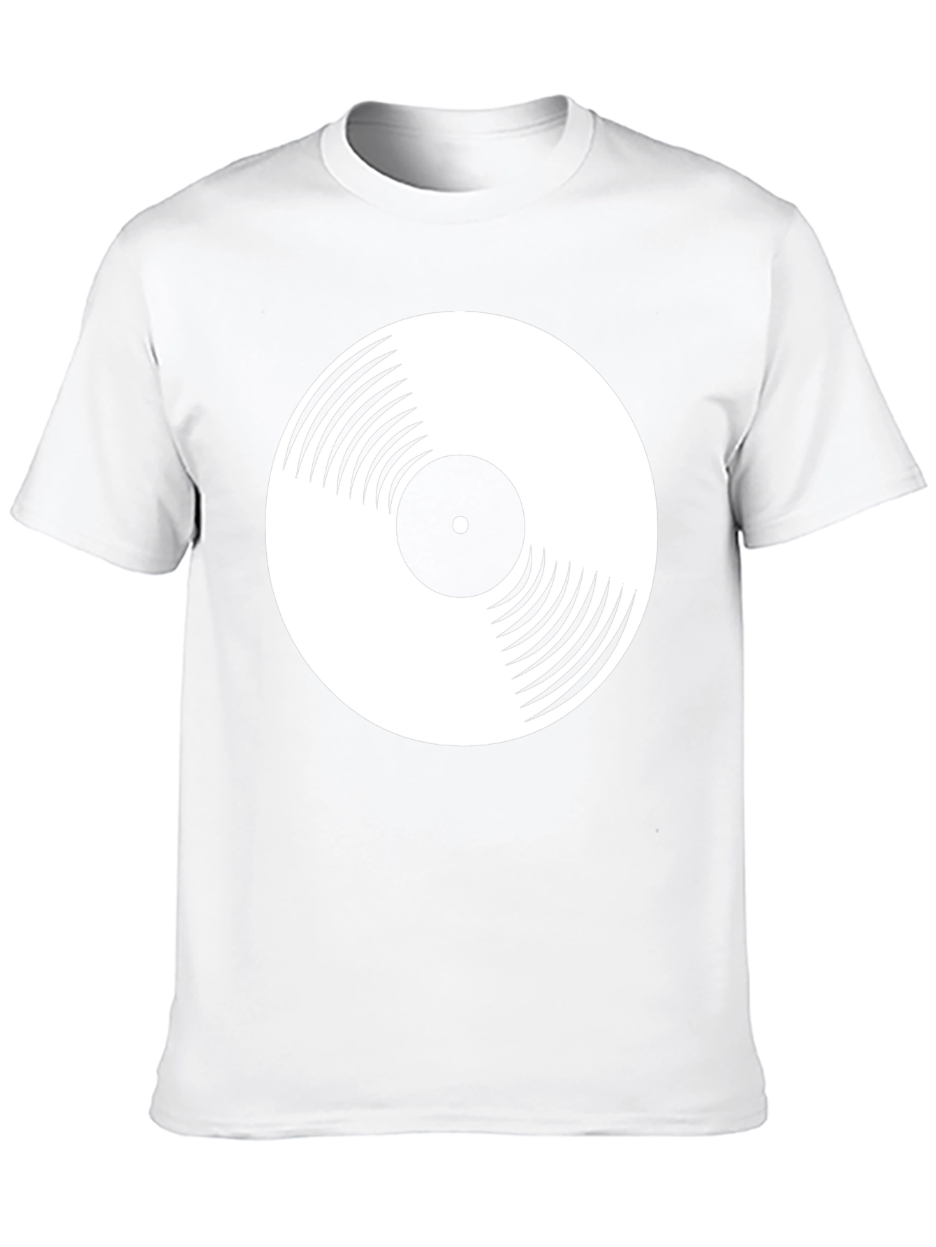 Retro Vinyl Record Graphic T-Shirt