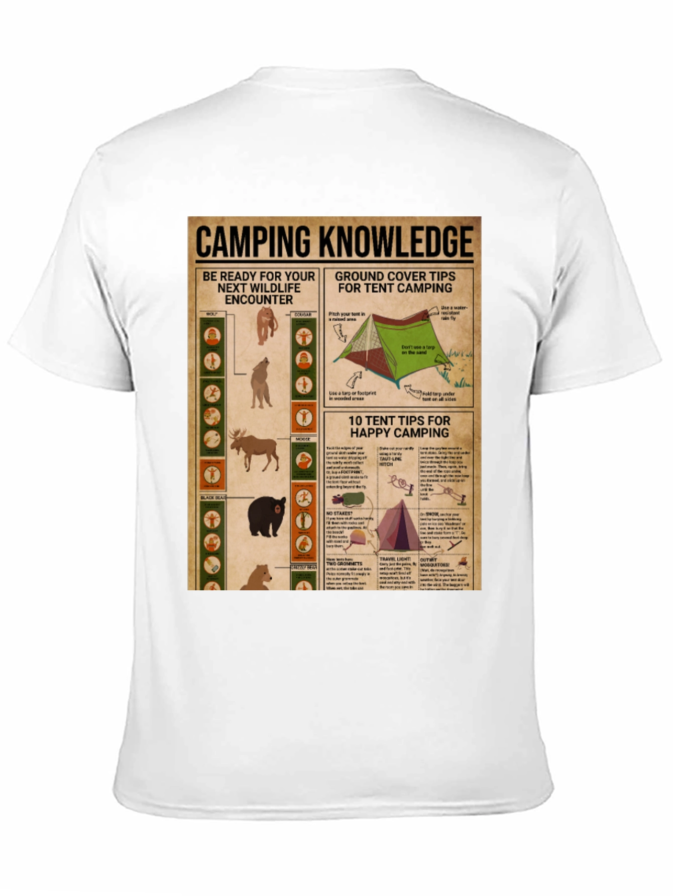 Camping Knowledge T-Shirt