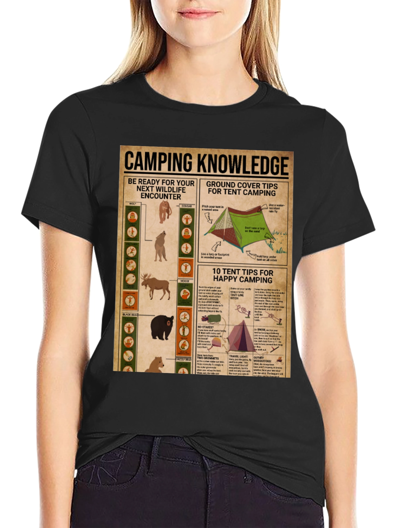 Camping Knowledge T-Shirt