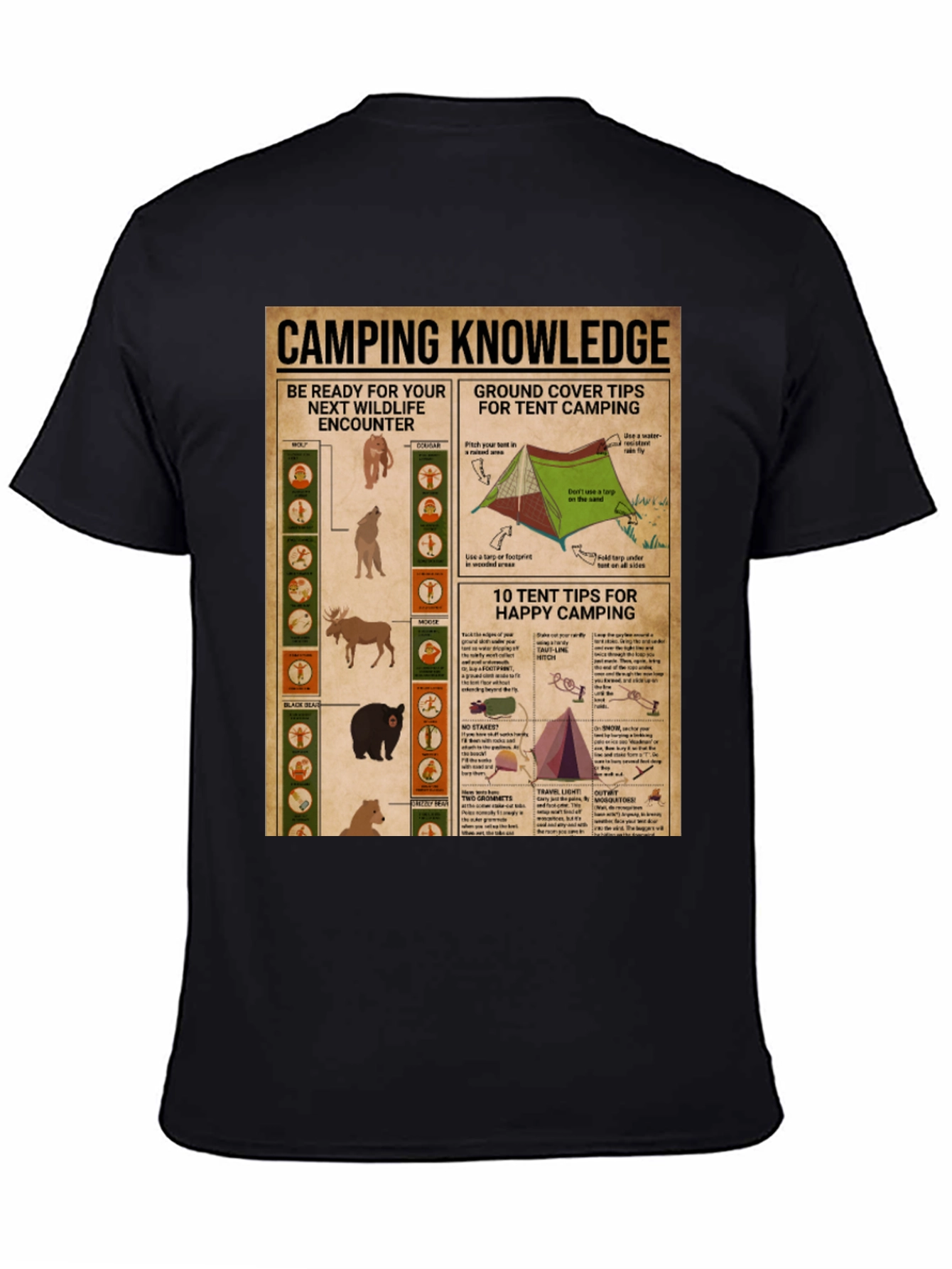 Camping Knowledge T-Shirt