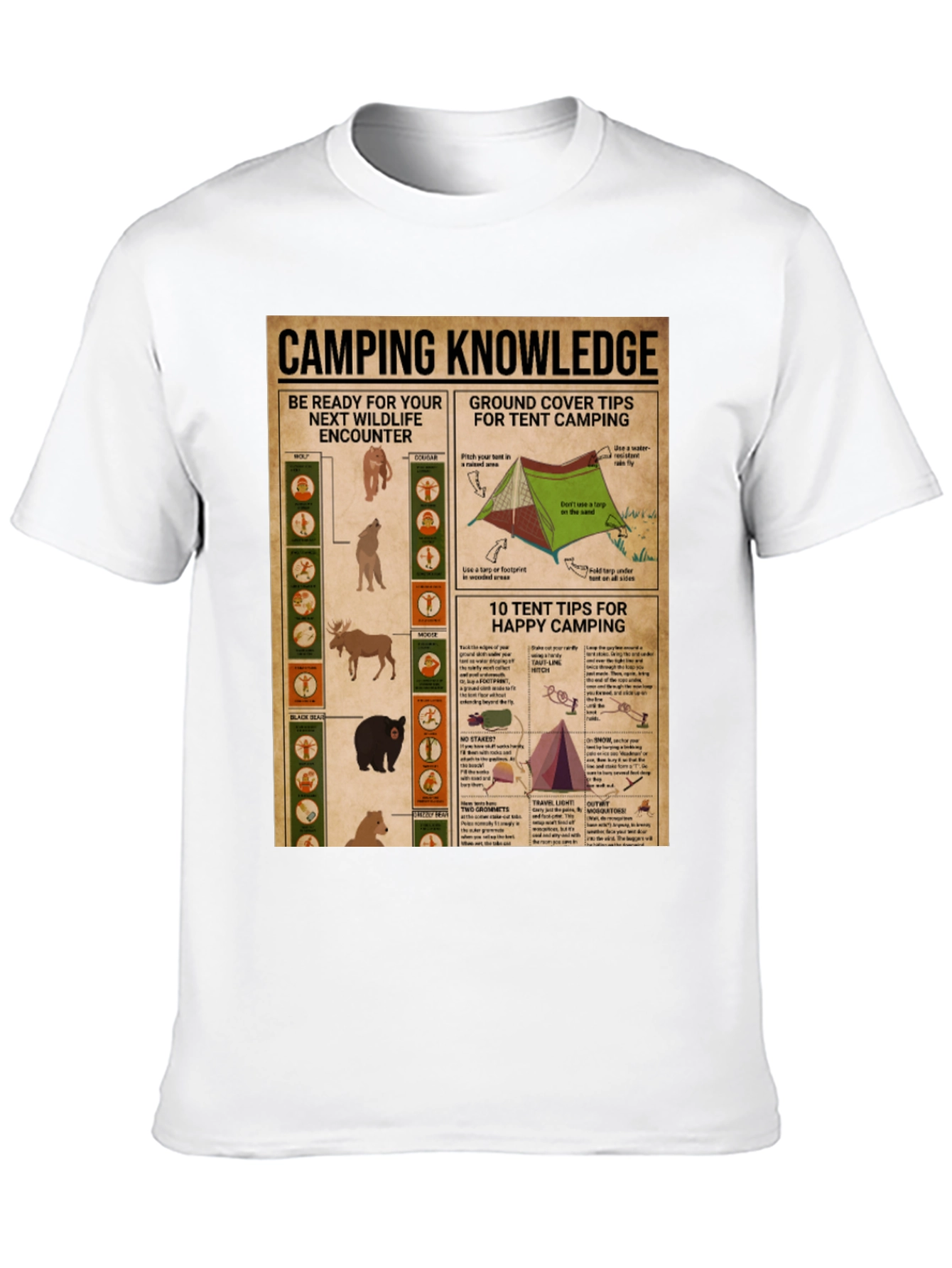 Camping Knowledge T-Shirt