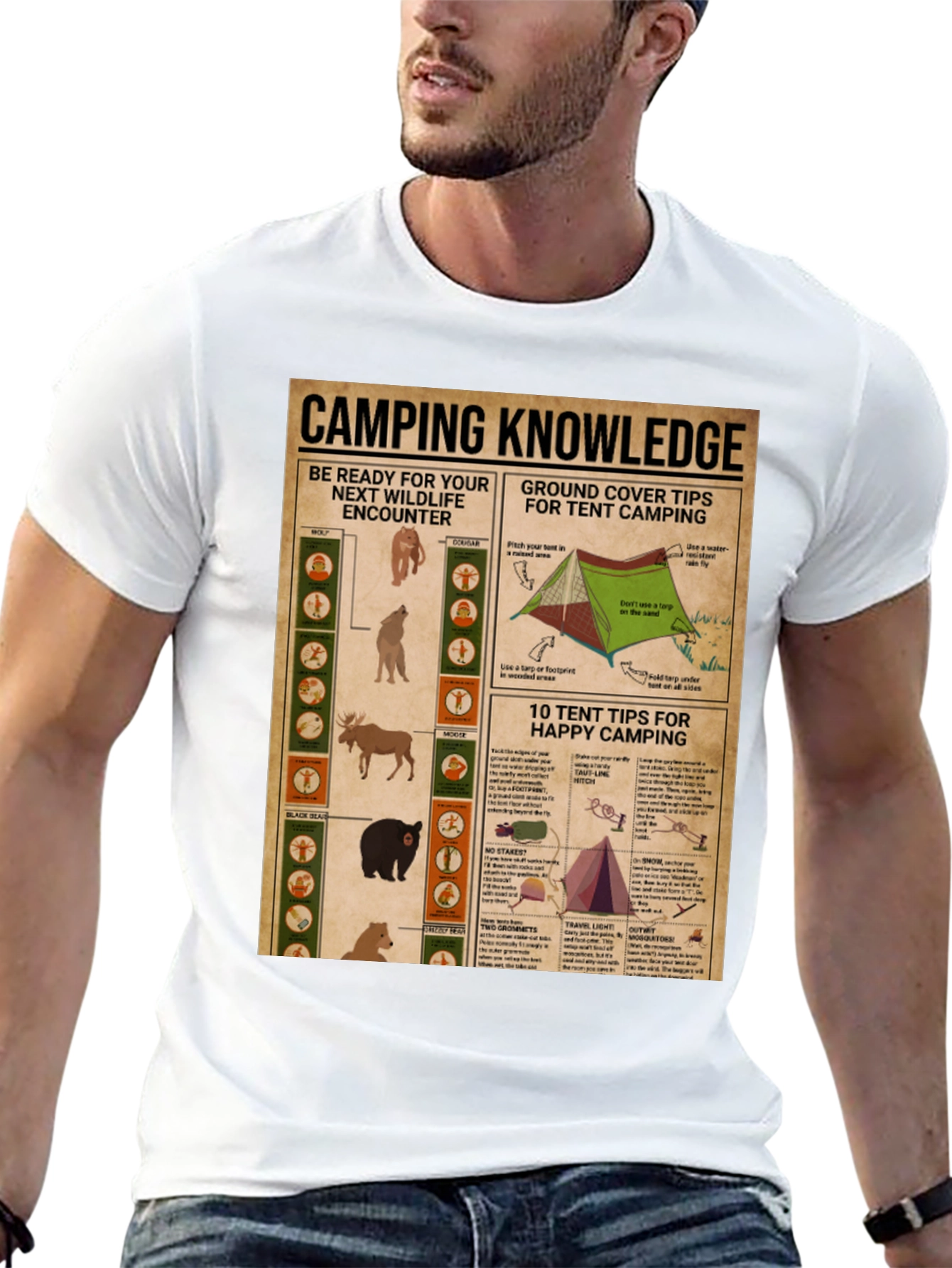 Camping Knowledge T-Shirt