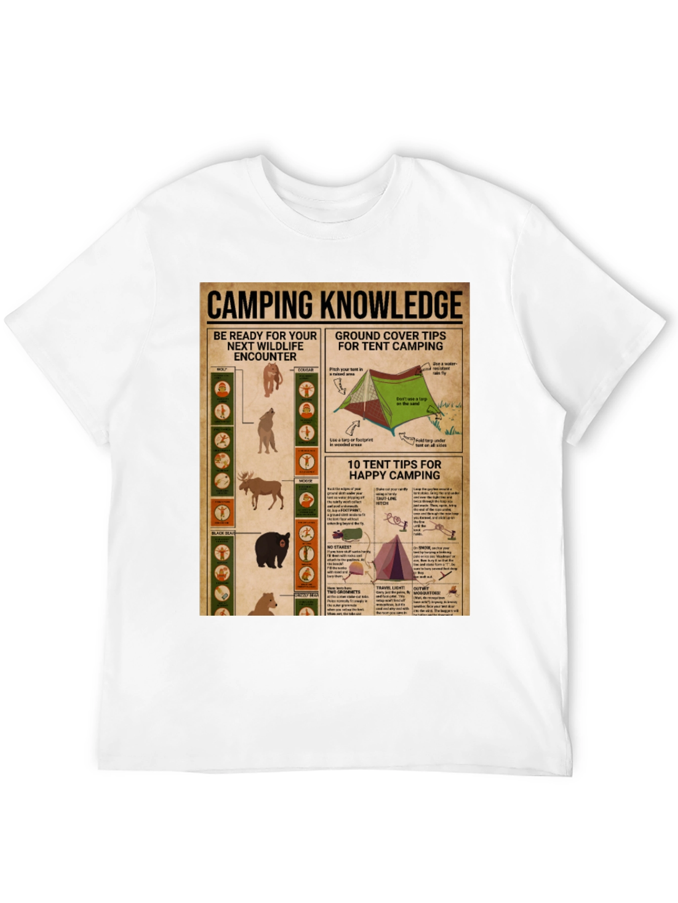Camping Knowledge T-Shirt